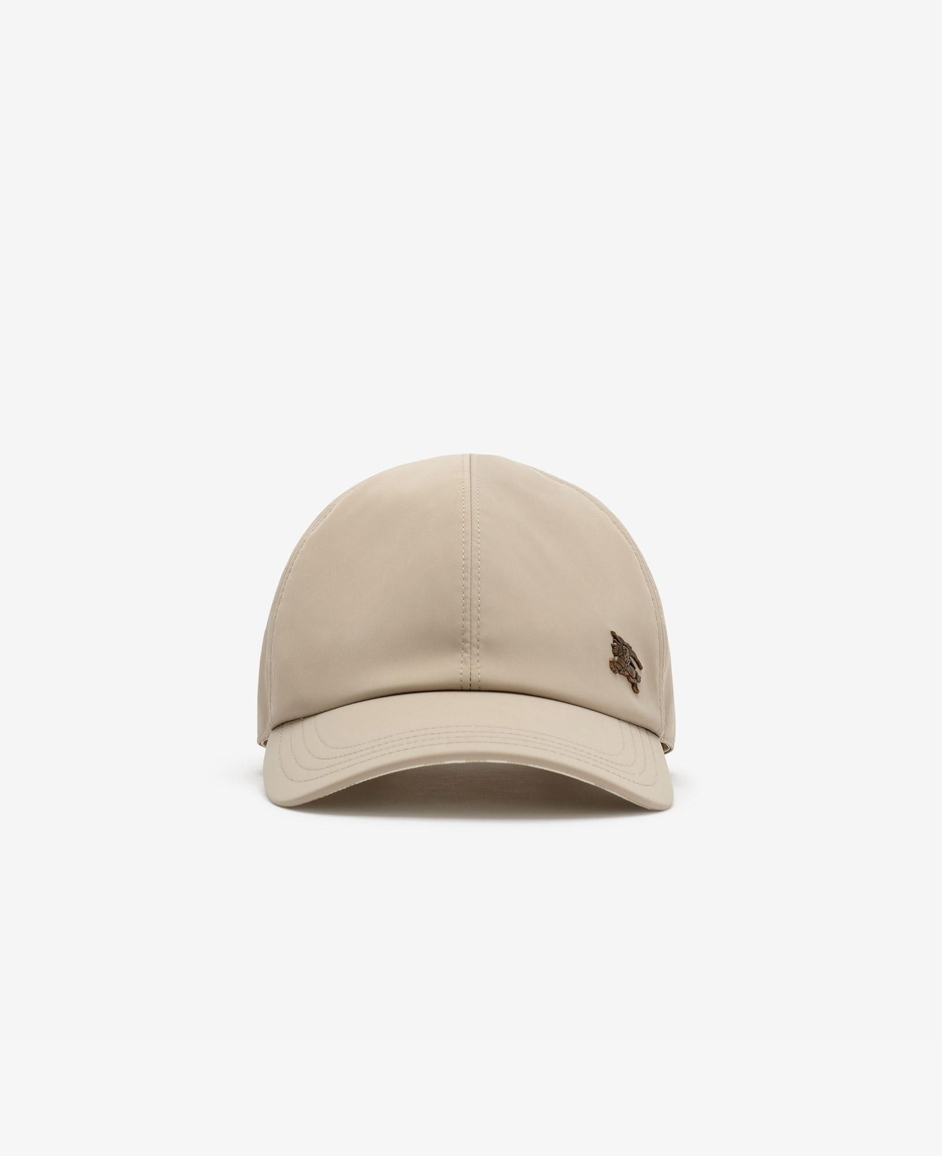 Burberry Nylon Check Erkek Bej Şapka