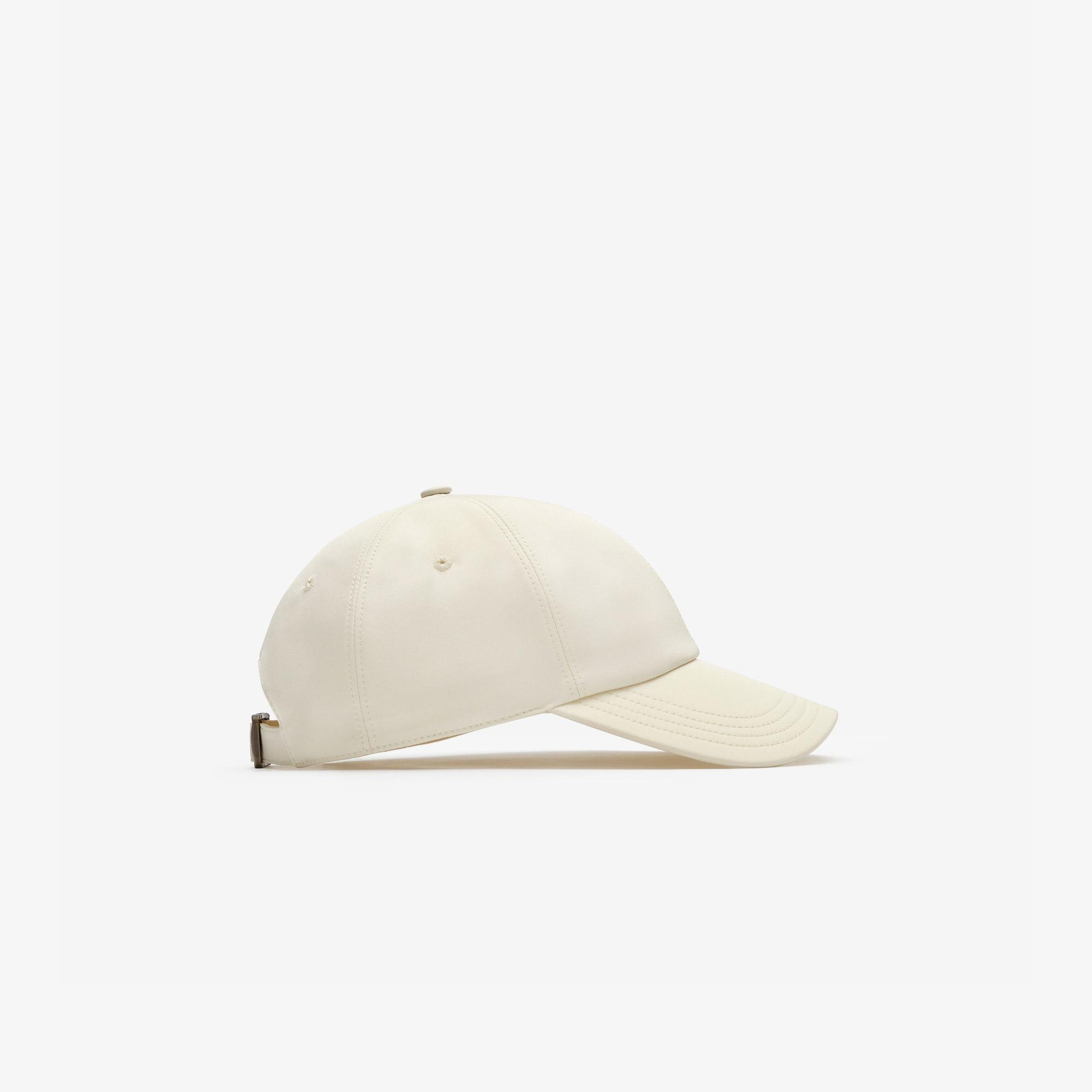 Burberry Tufted Ekd Baseball Erkek Beyaz Şapka