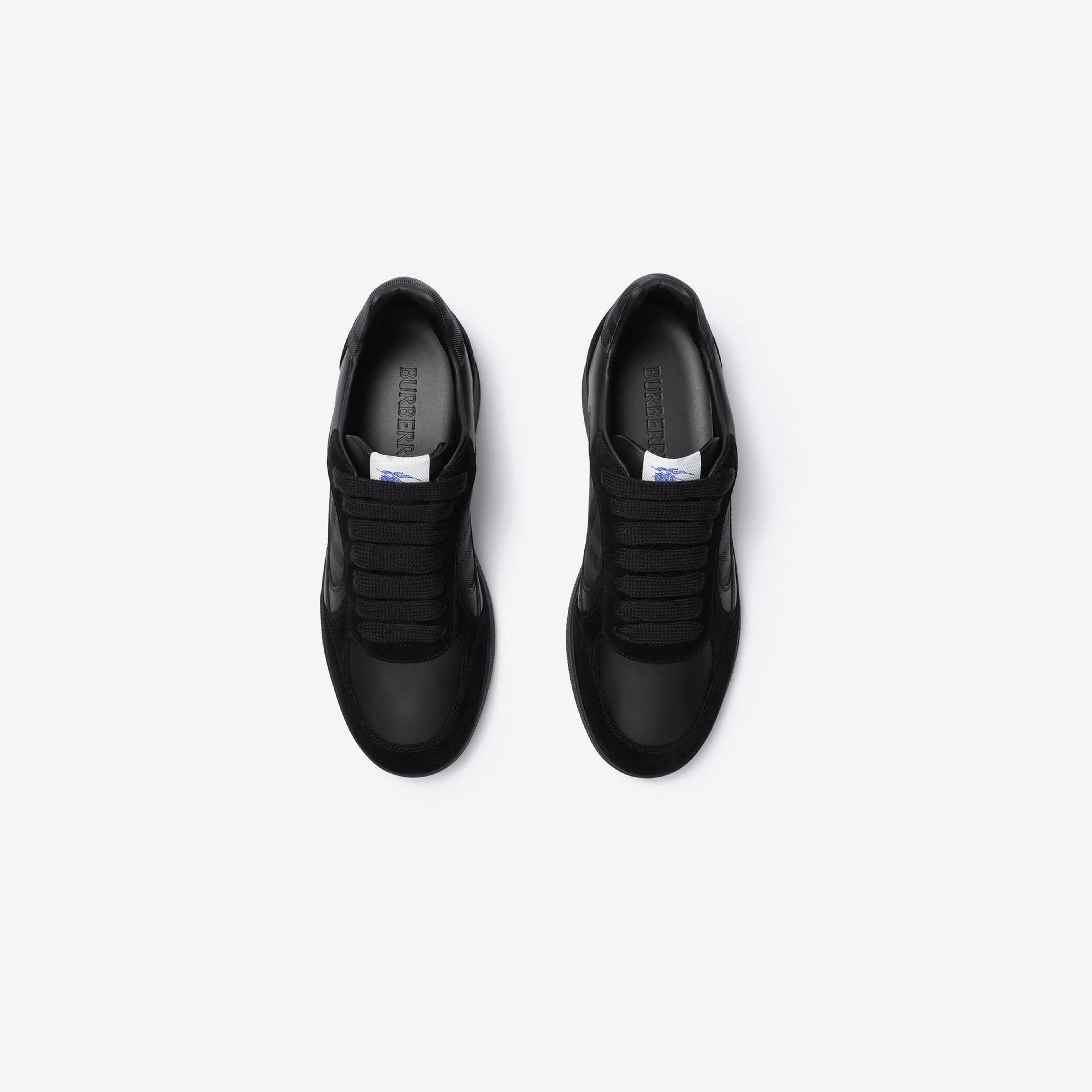 Burberry New Terrace Mix Erkek Siyah Sneaker