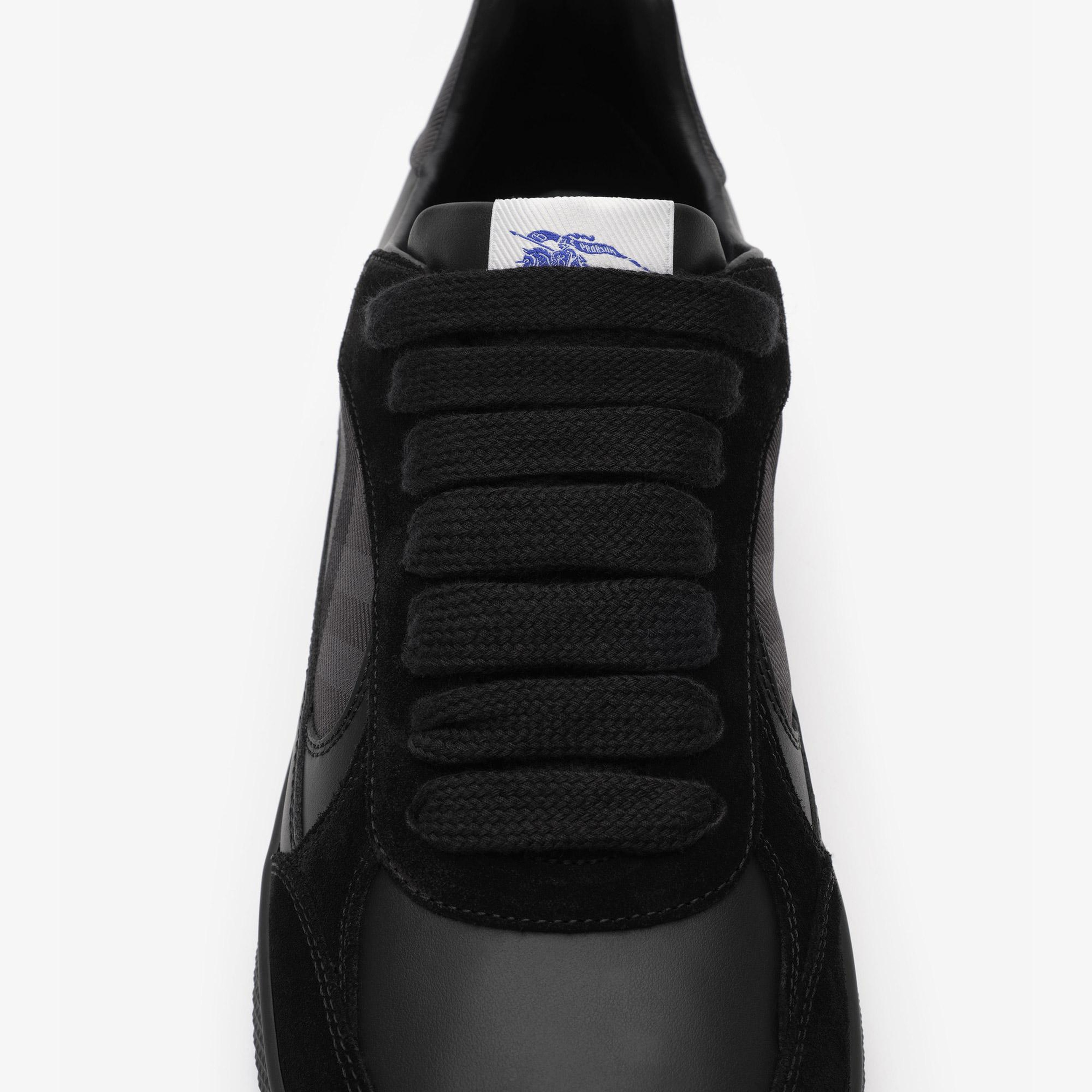 Burberry New Terrace Mix Erkek Siyah Sneaker