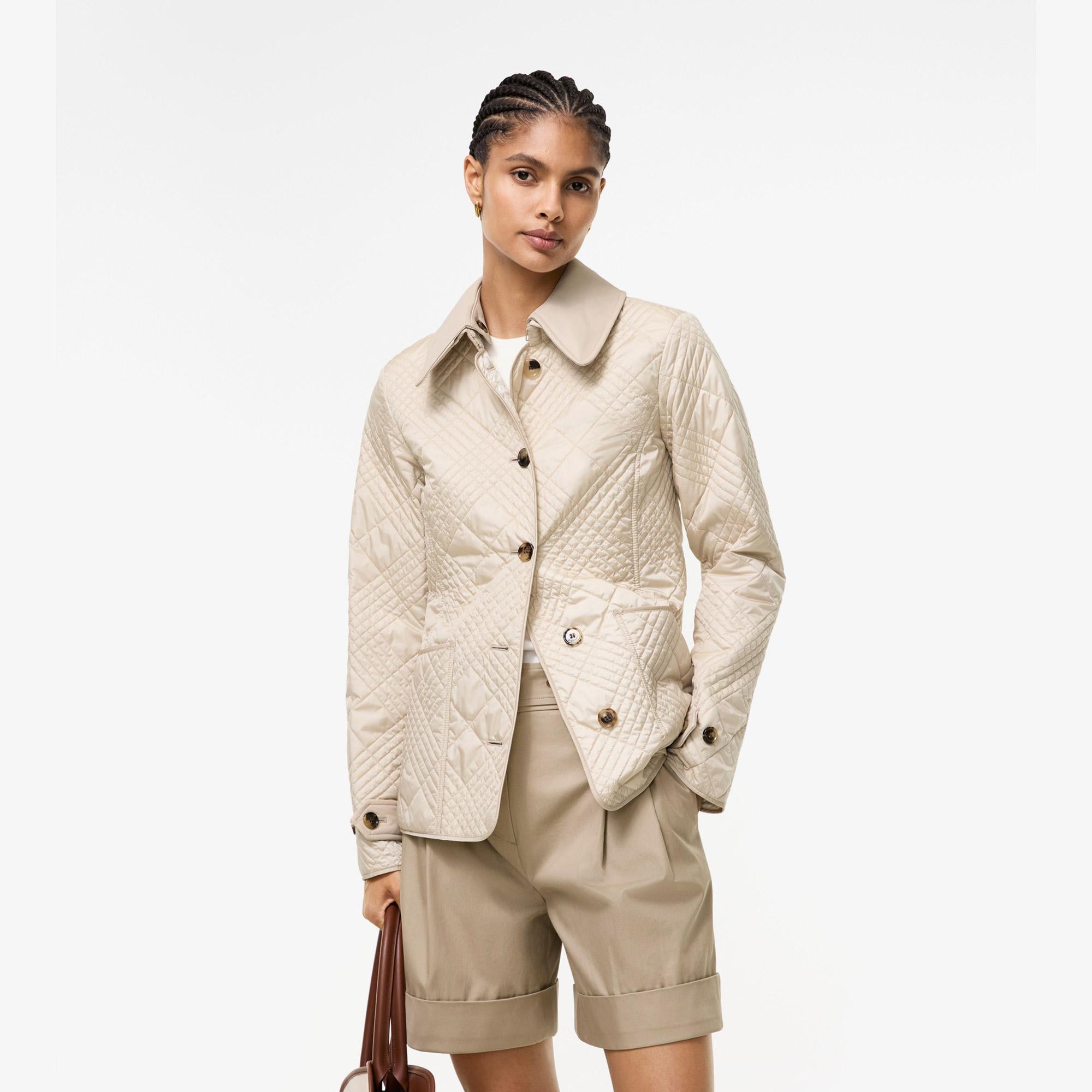Burberry Fernleigh Kadın Krem Mont