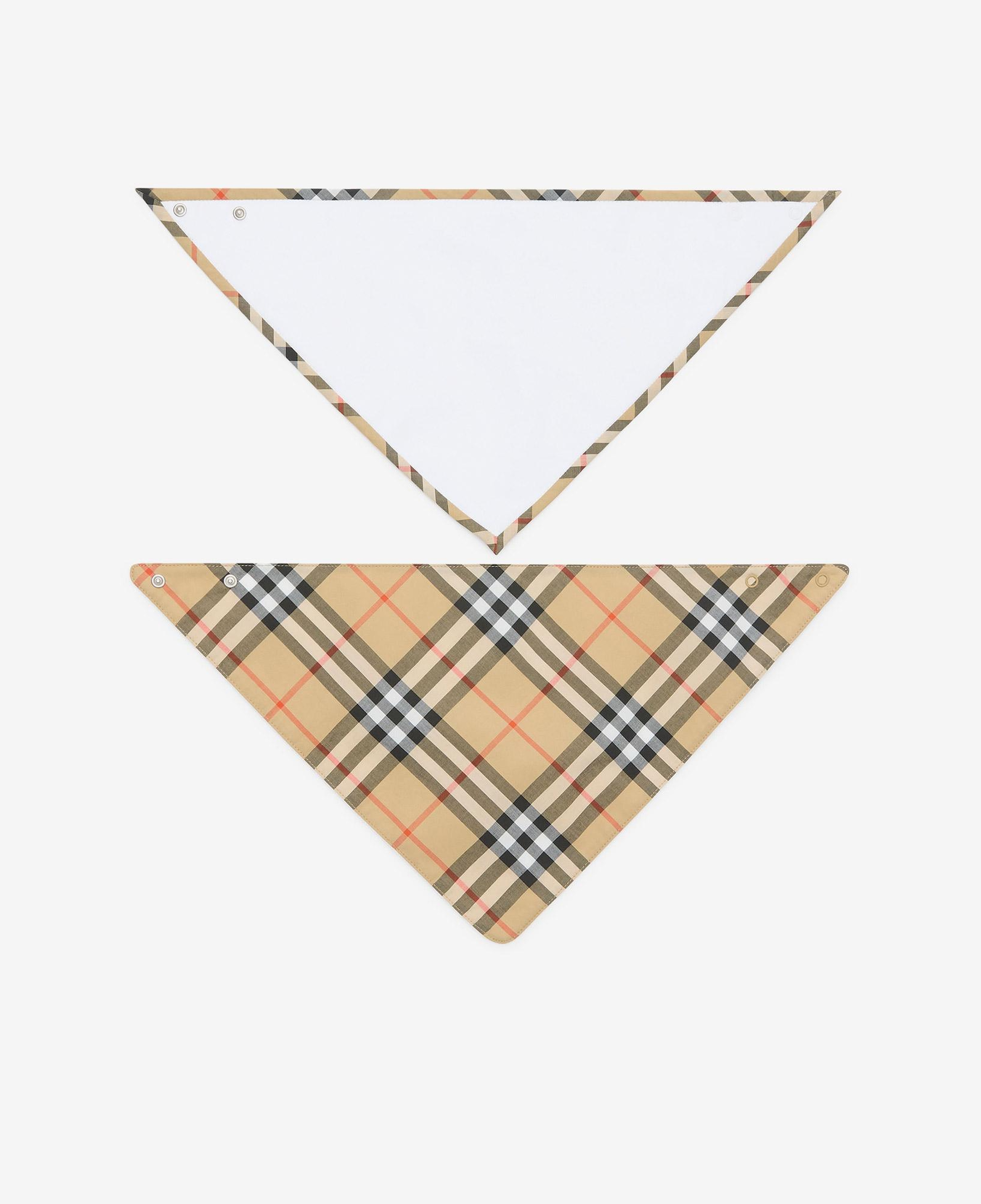 Burberry Snap 2'li Çocuk Beyaz Hediye Seti