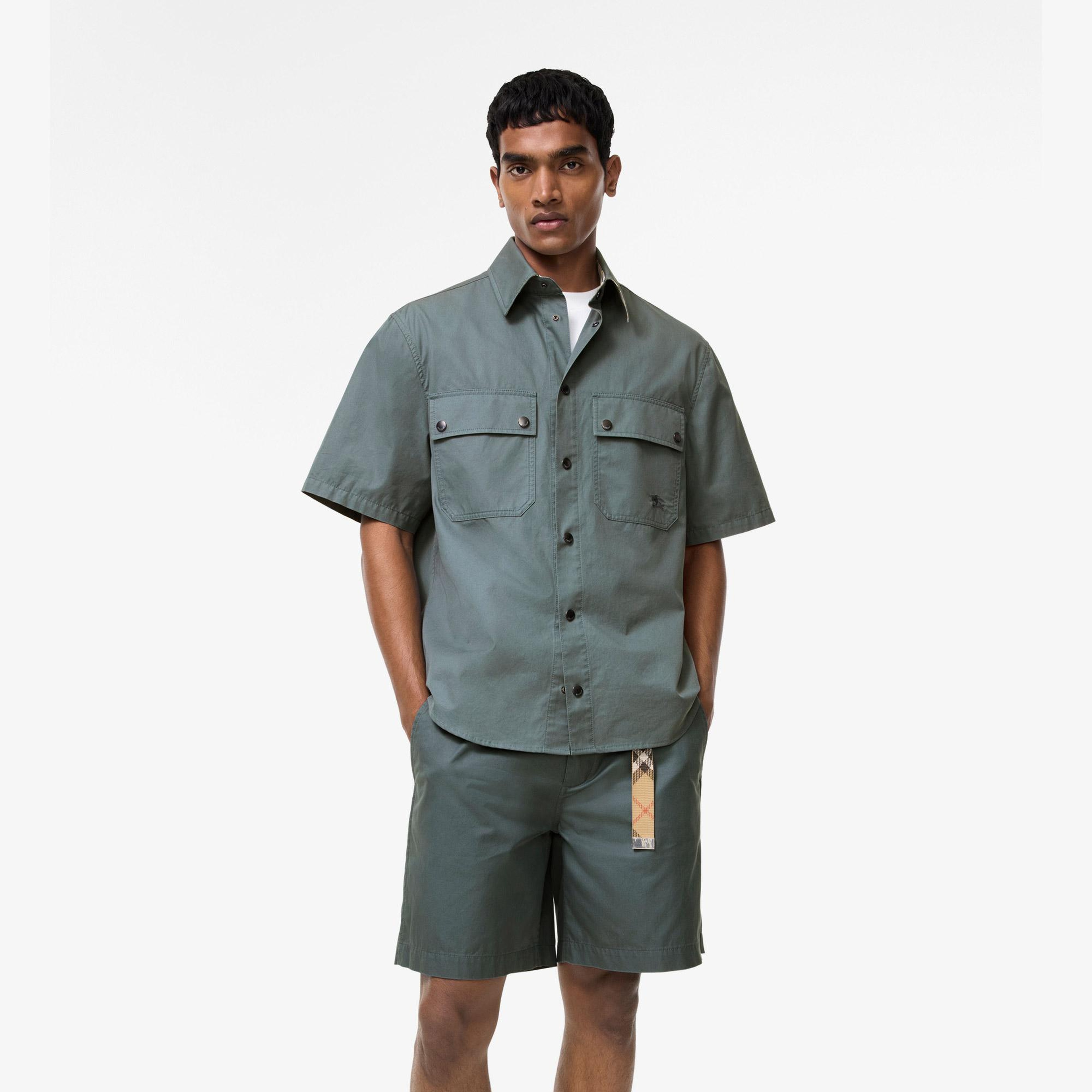 Burberry Galvin Erkek Mavi Gömlek