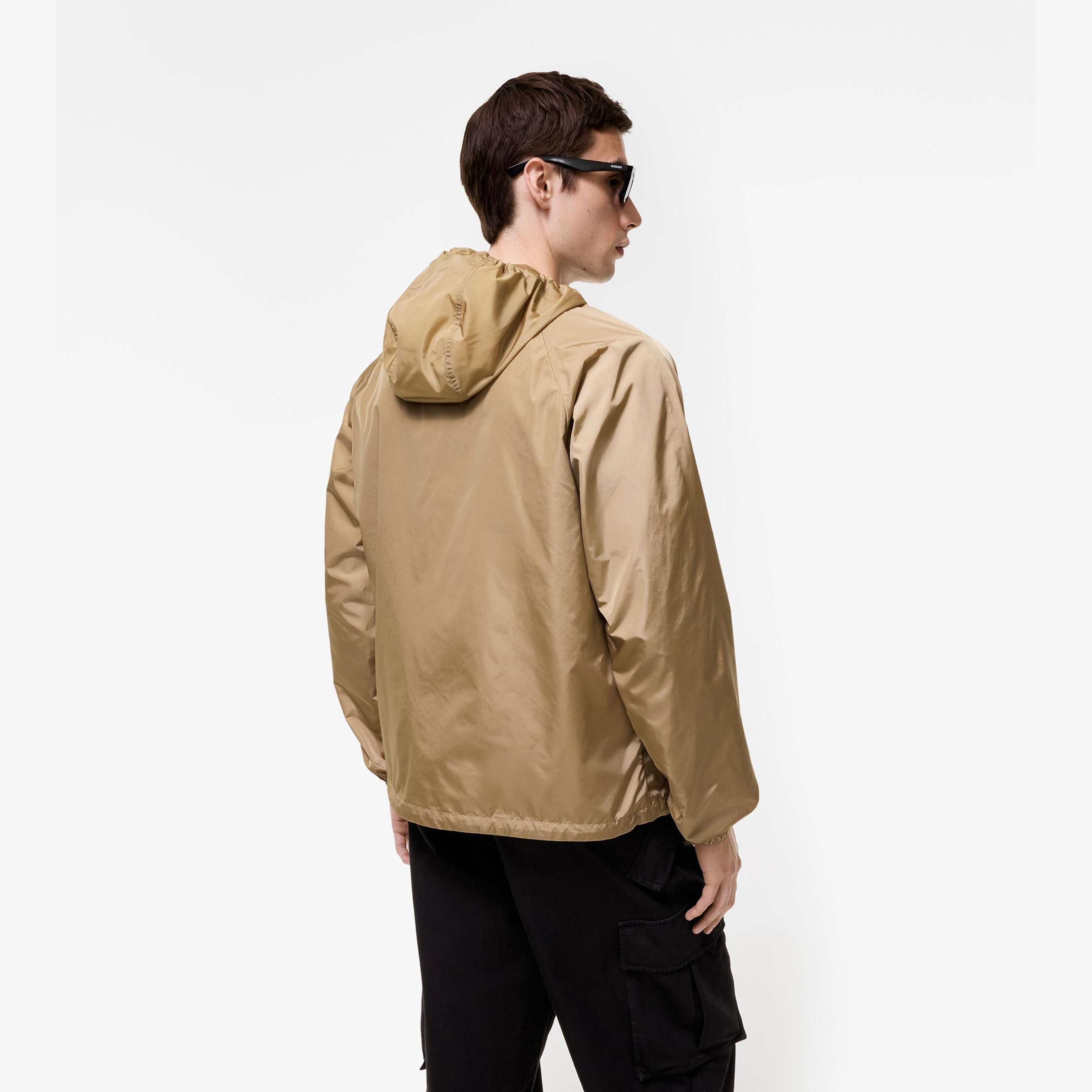 Burberry Clapton Erkek Bej Mont