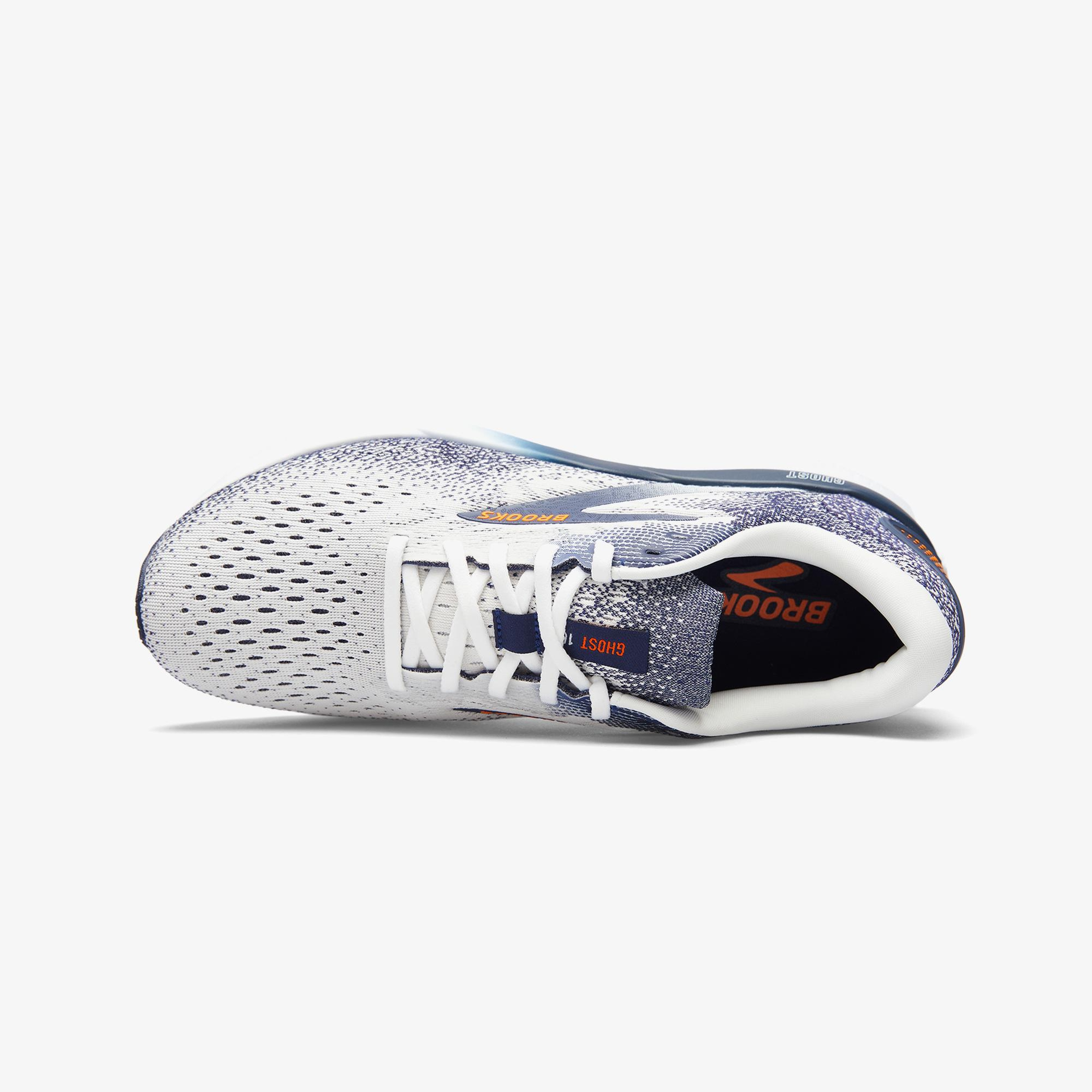 Brooks Ghost 16 Erkek Beyaz Koşu Ayakkabısı