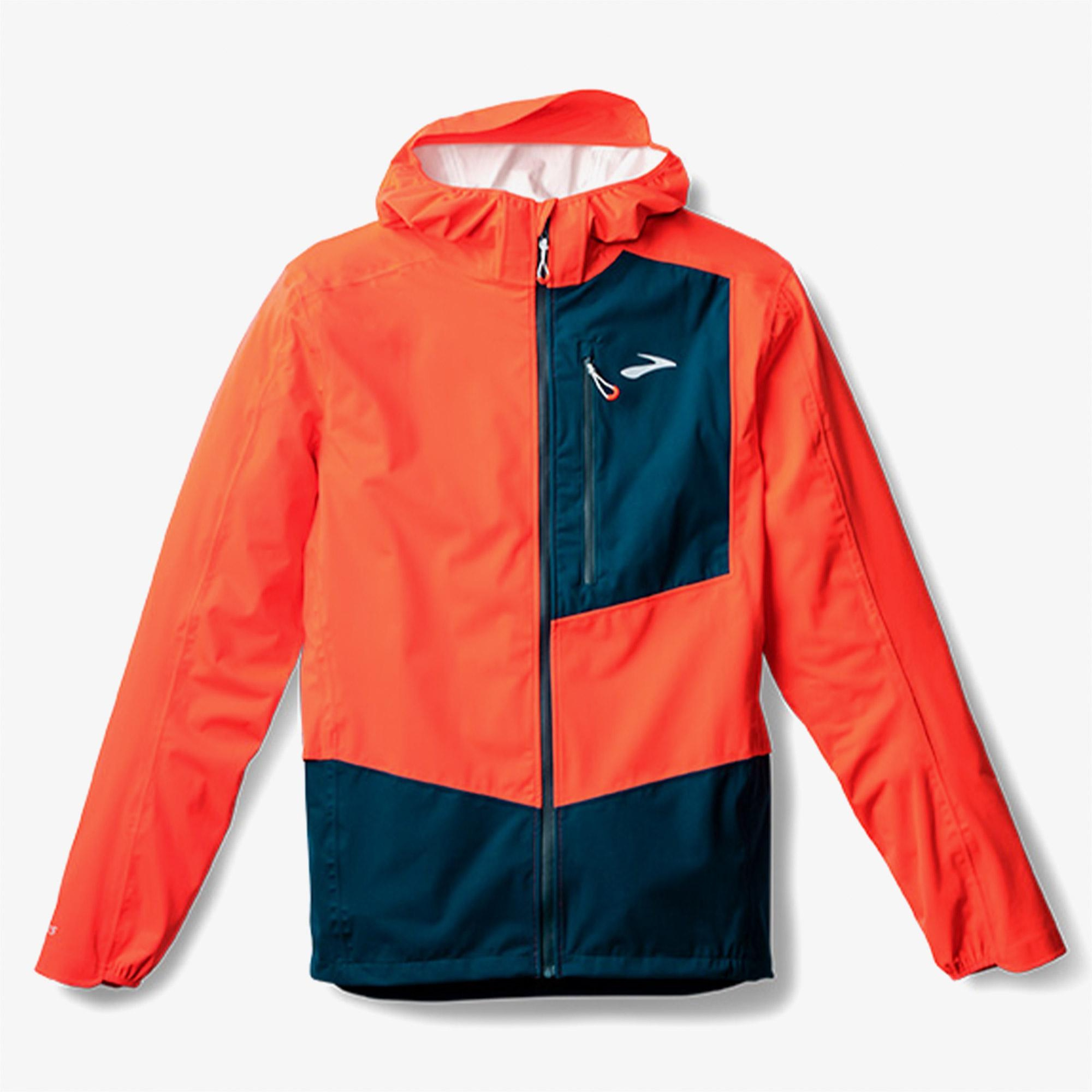 Brooks High Point Waterproof 2 Erkek Turuncu Koşu Ceketi