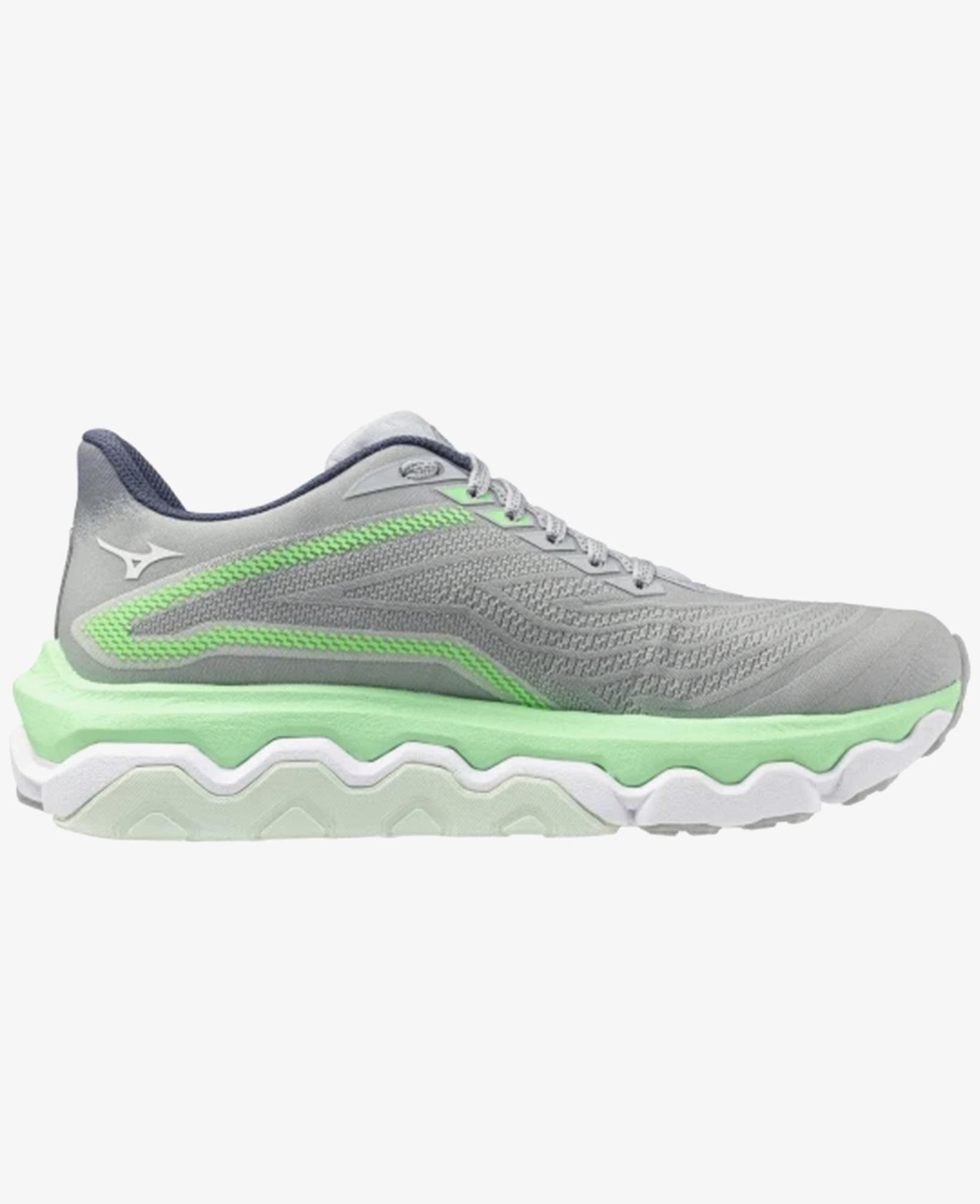 Mizuno Wave Horizon 8 Kadın Gri Koşu Ayakkabısı