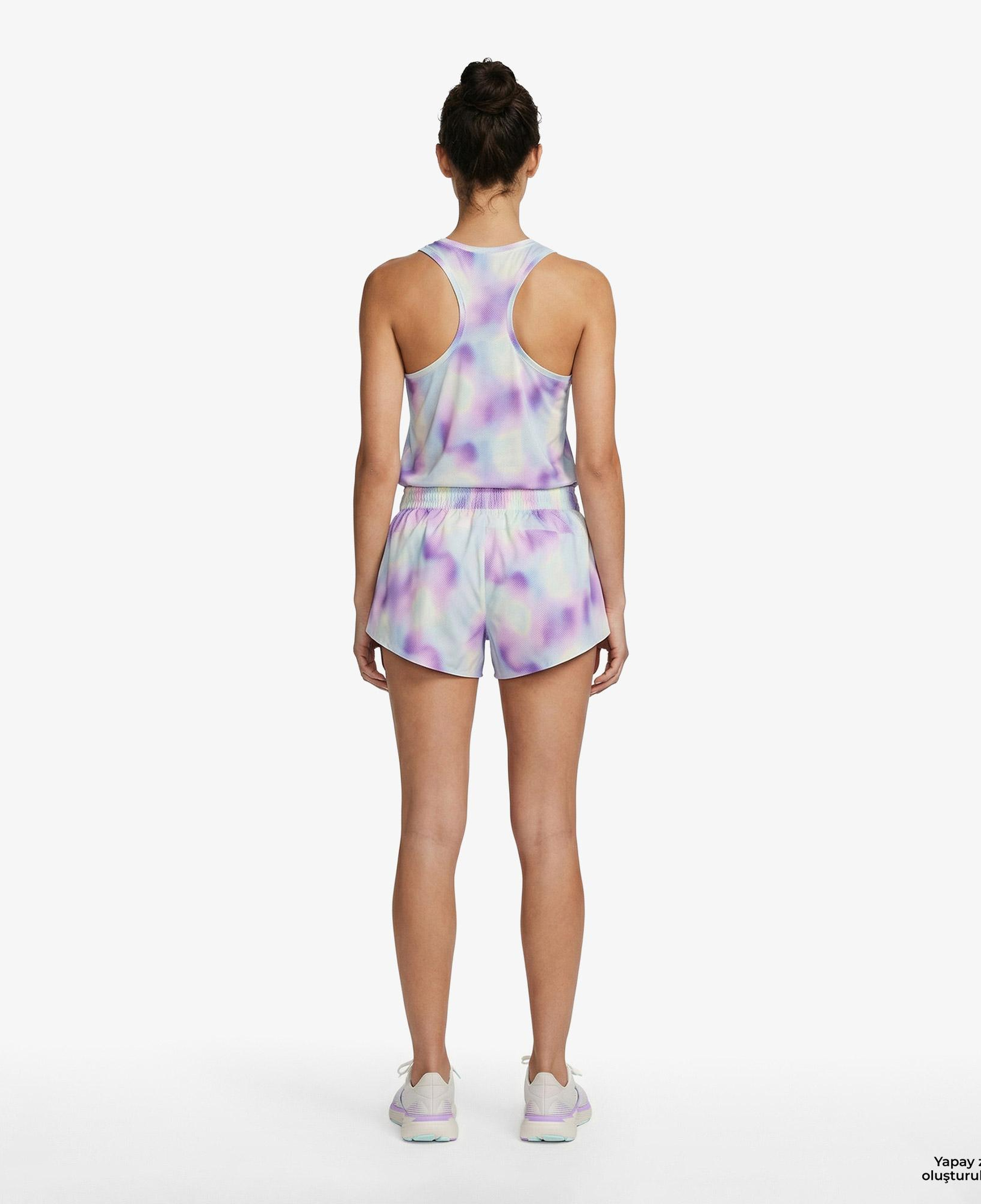 Brooks Dash Printed Kadın Mavi Şort