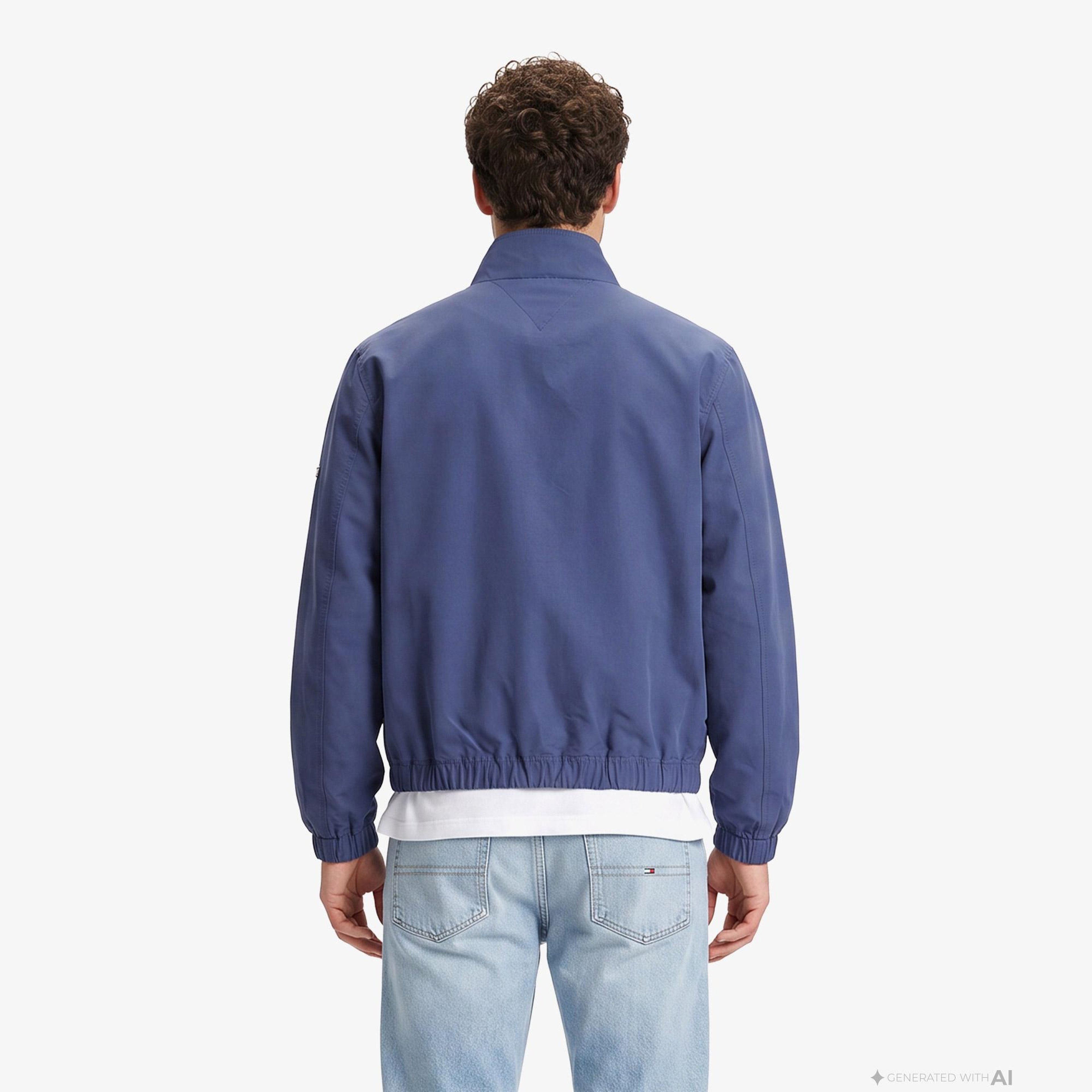 Tommy Hilfiger Essential Erkek Mavi Ceket
