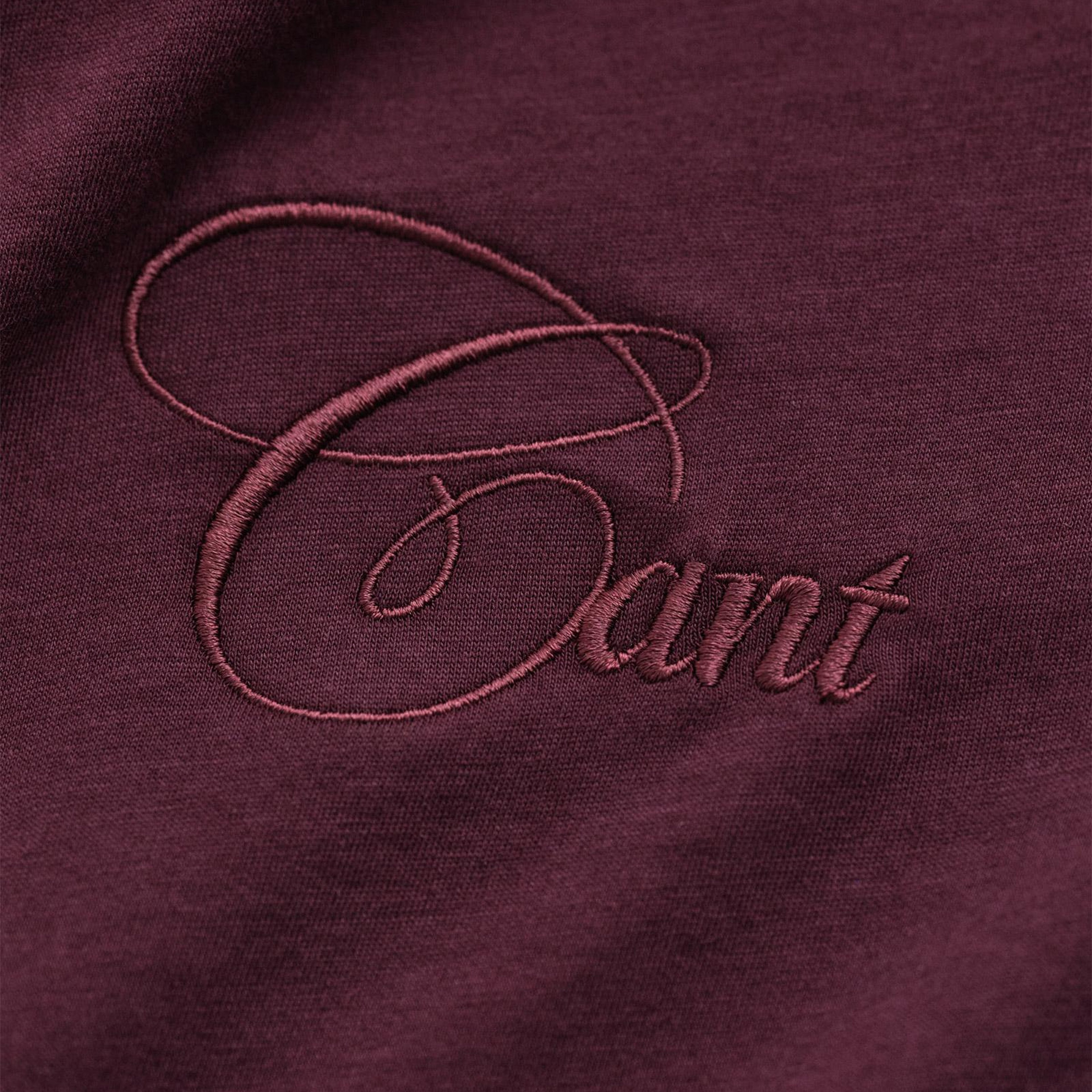 GANT Kadın Kırmızı Bisiklet Yaka T-Shirt