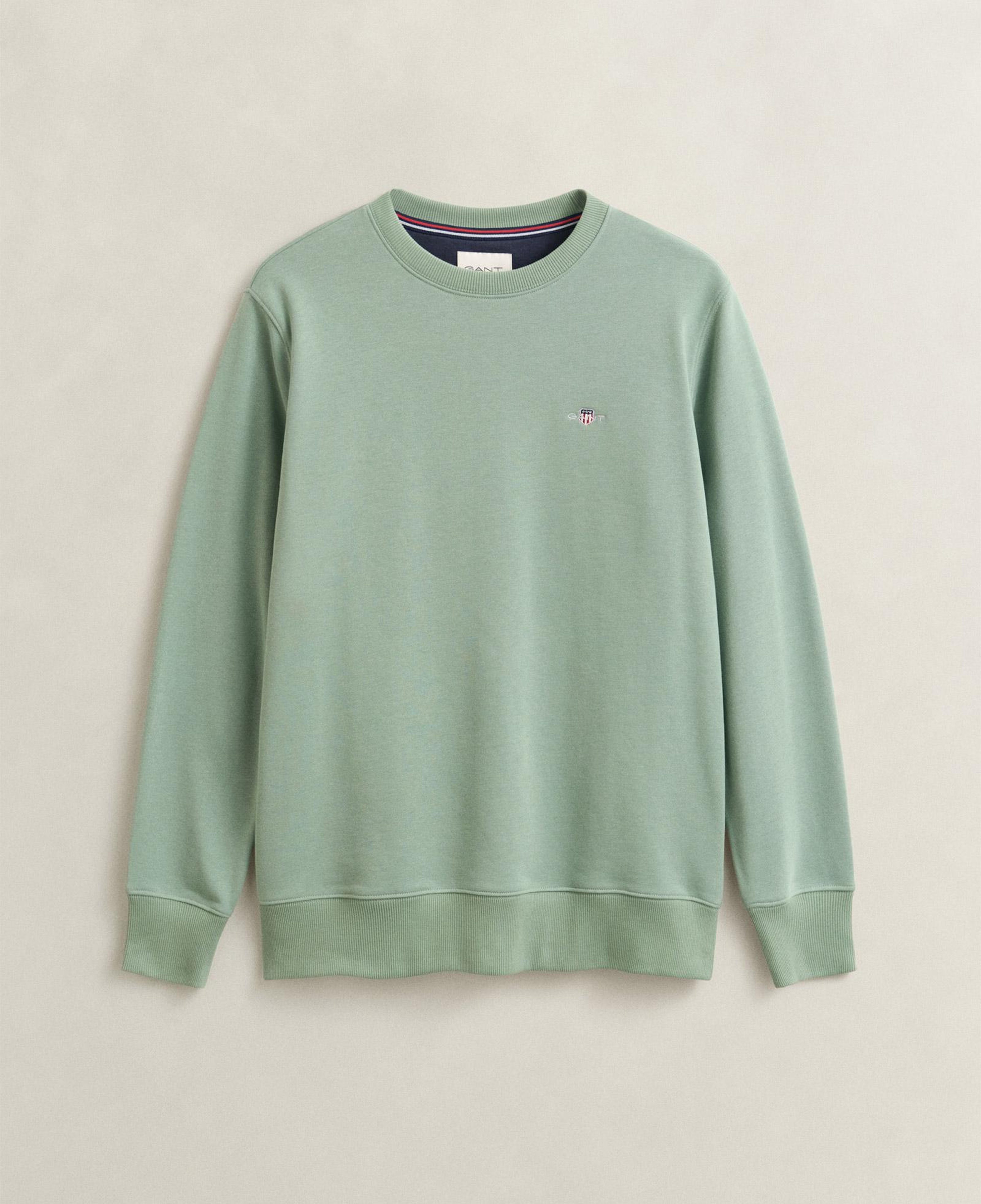 GANT Erkek Yeşil Regular Fit Sweatshirt