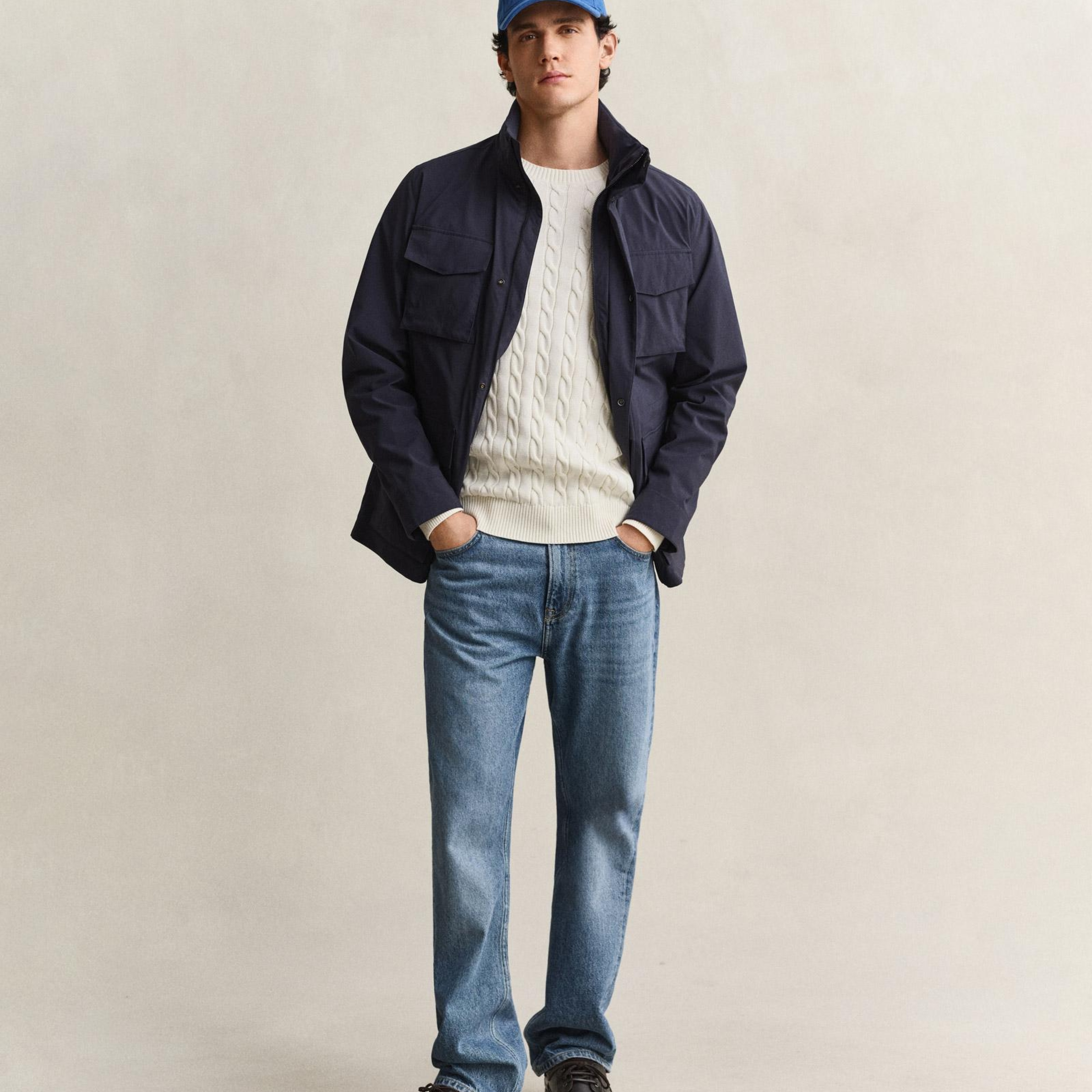 GANT Erkek Lacivert Regular Fit Ceket