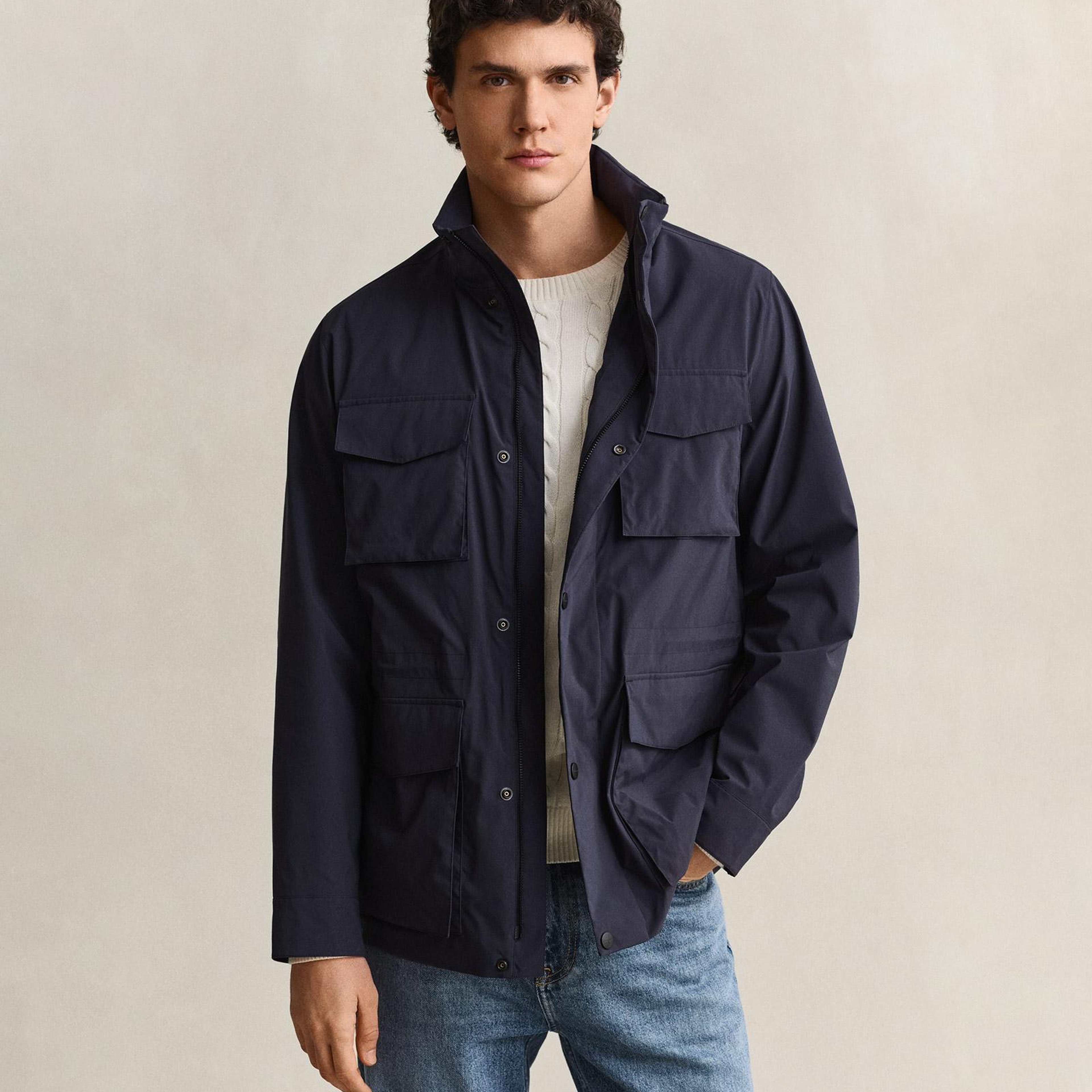 GANT Erkek Lacivert Regular Fit Ceket