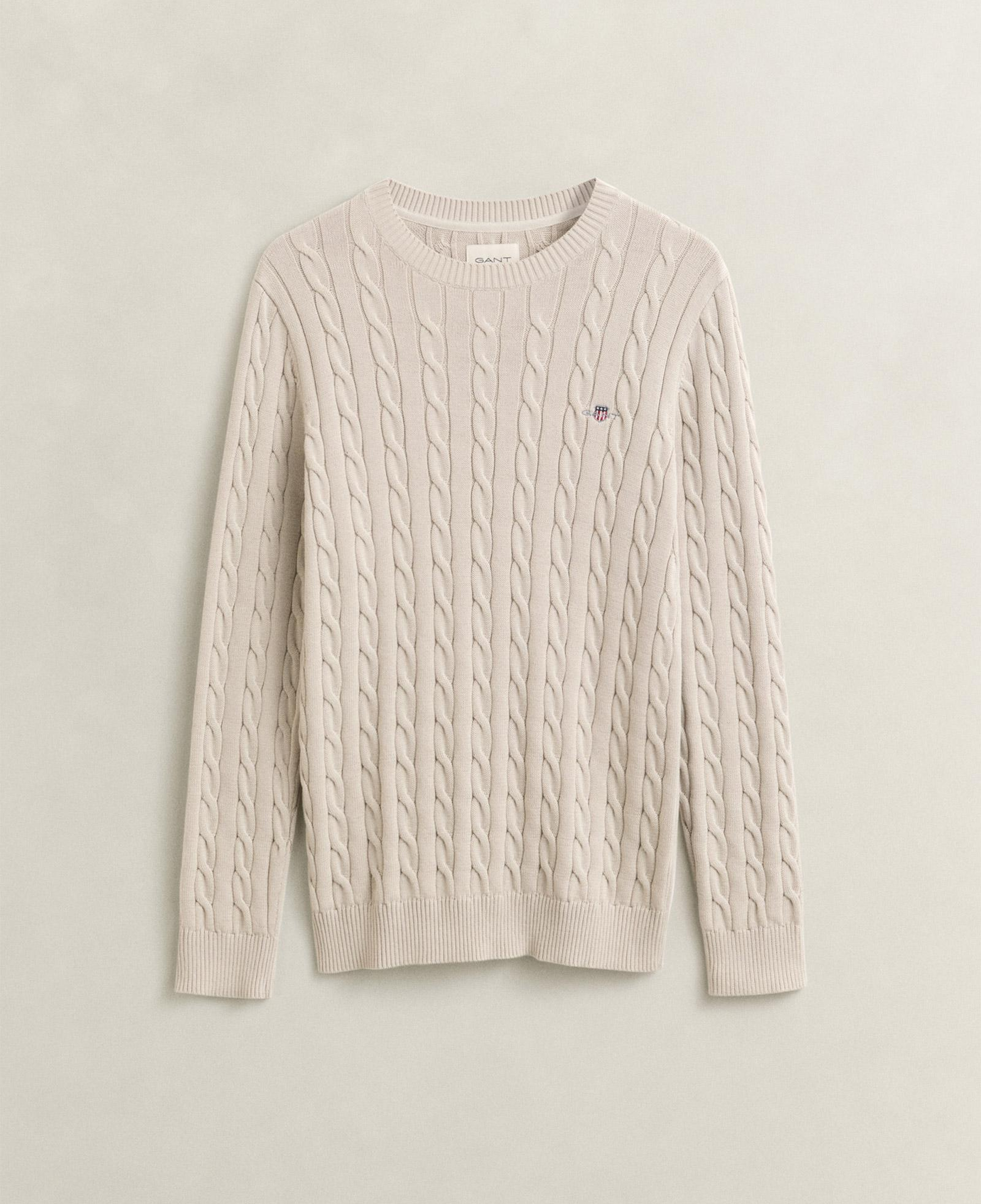 GANT Erkek Bej Regular Fit Kazak
