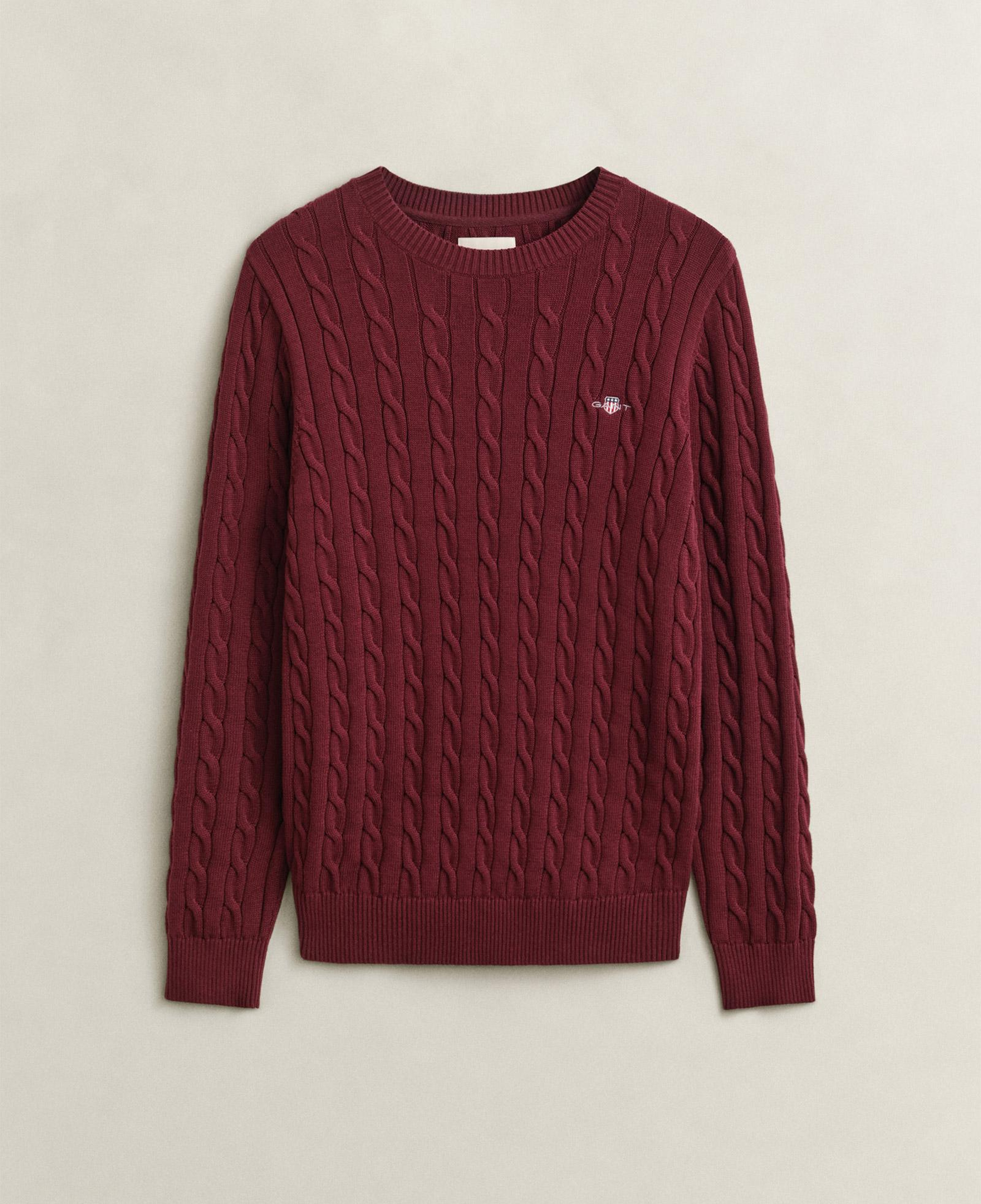 GANT Erkek Kırmızı Regular Fit Kazak