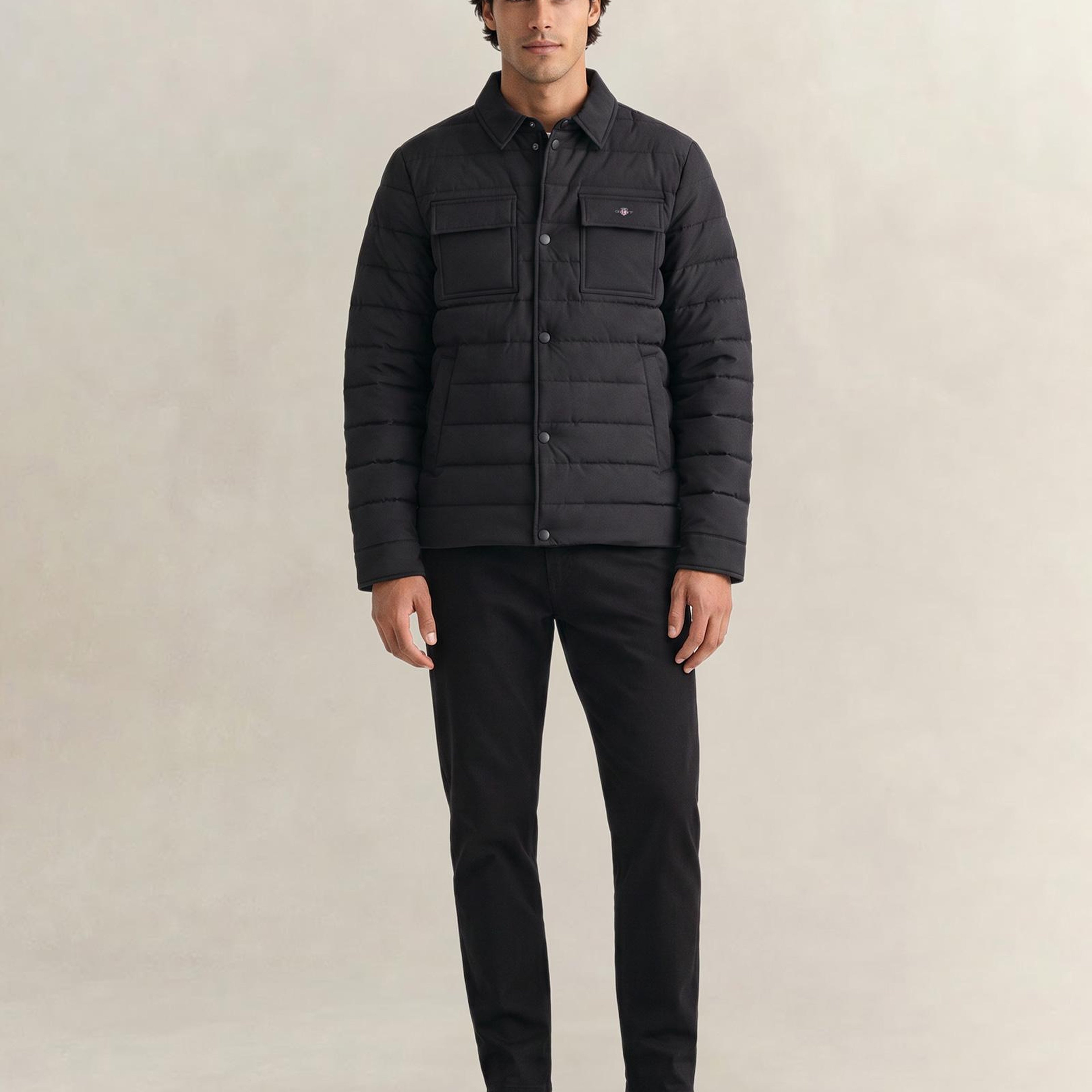 GANT Erkek Siyah Standard Fit Ceket