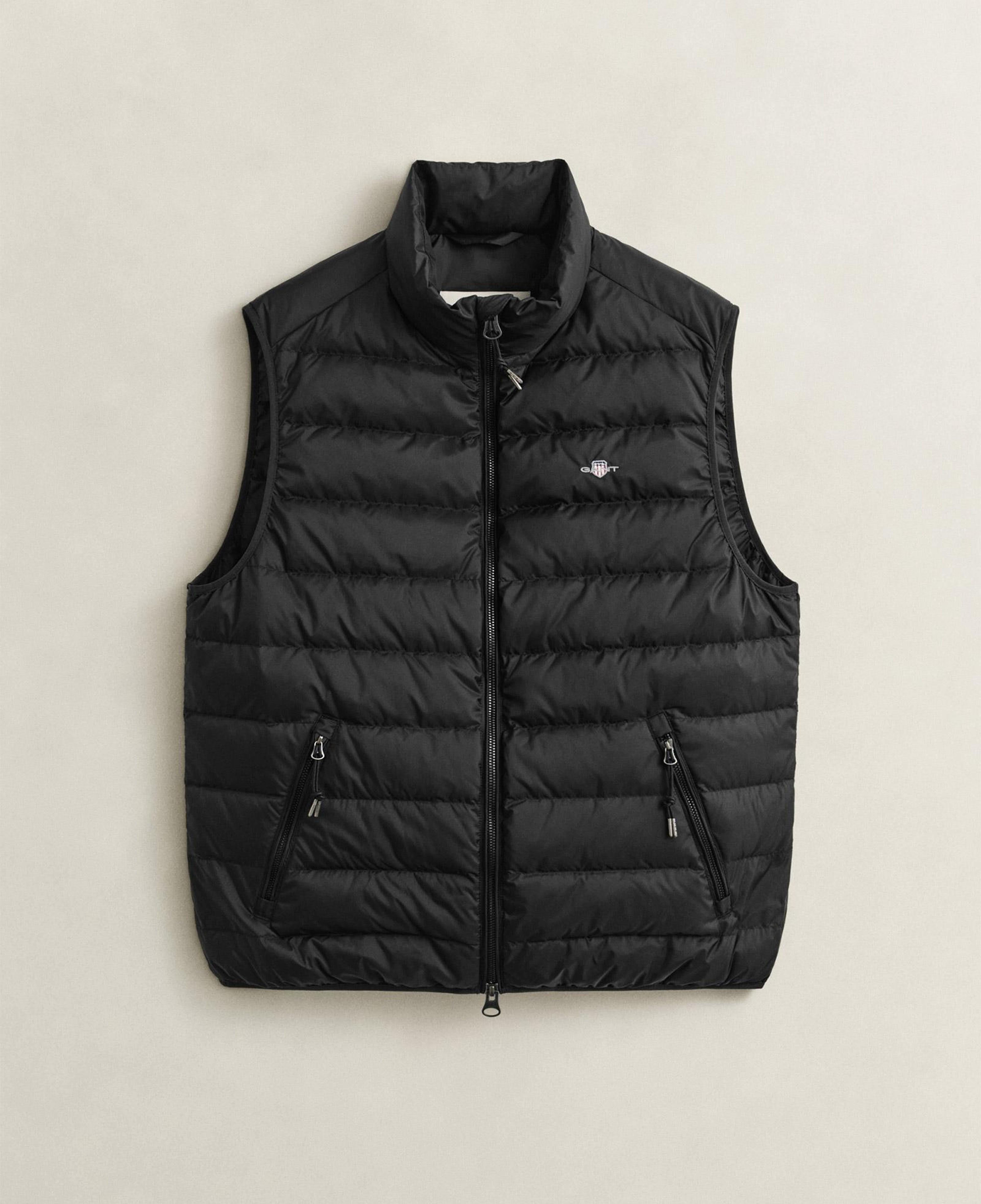 GANT Erkek Siyah Regular Fit Yelek