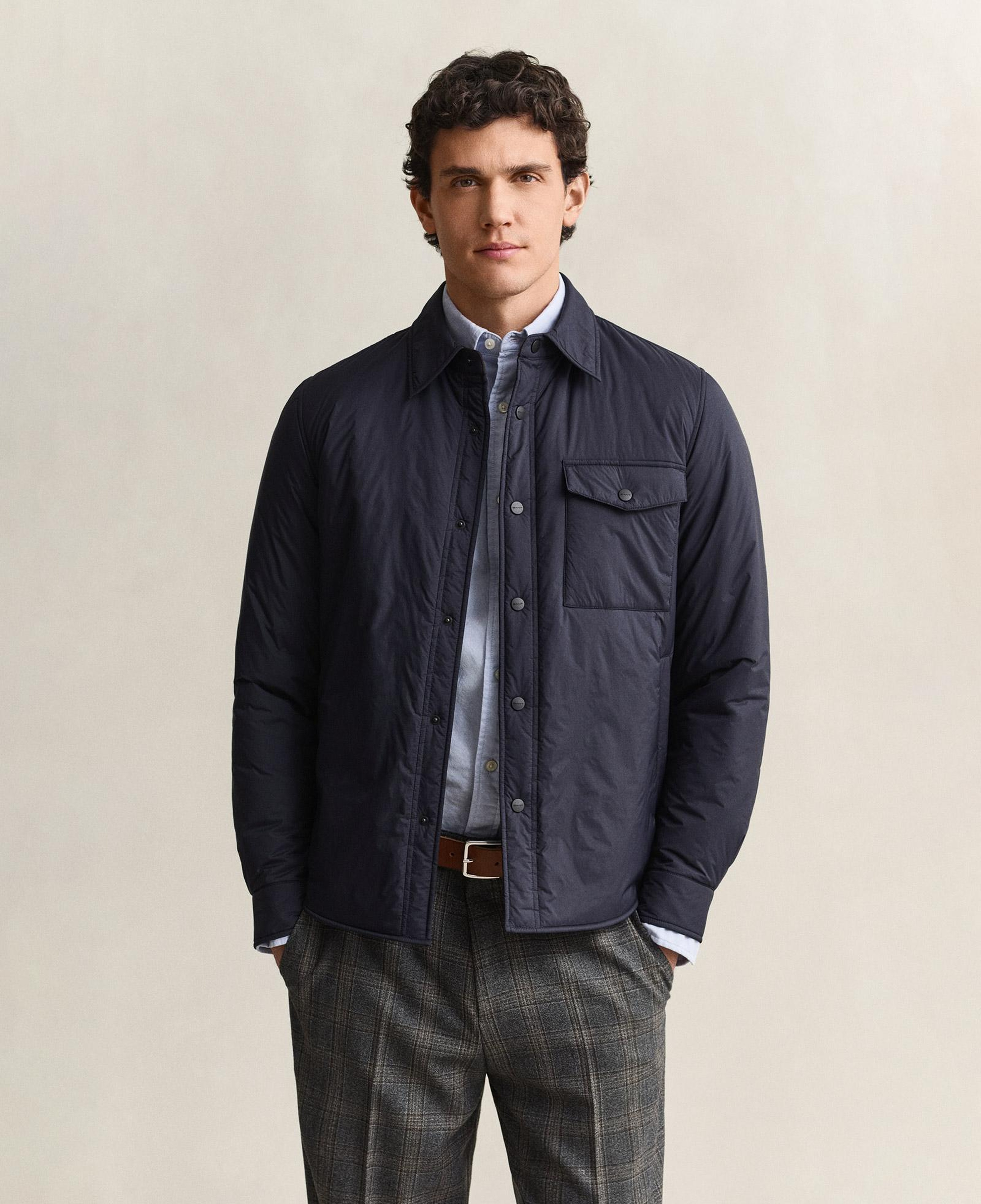 GANT Erkek Lacivert Regular Fit Gömlek