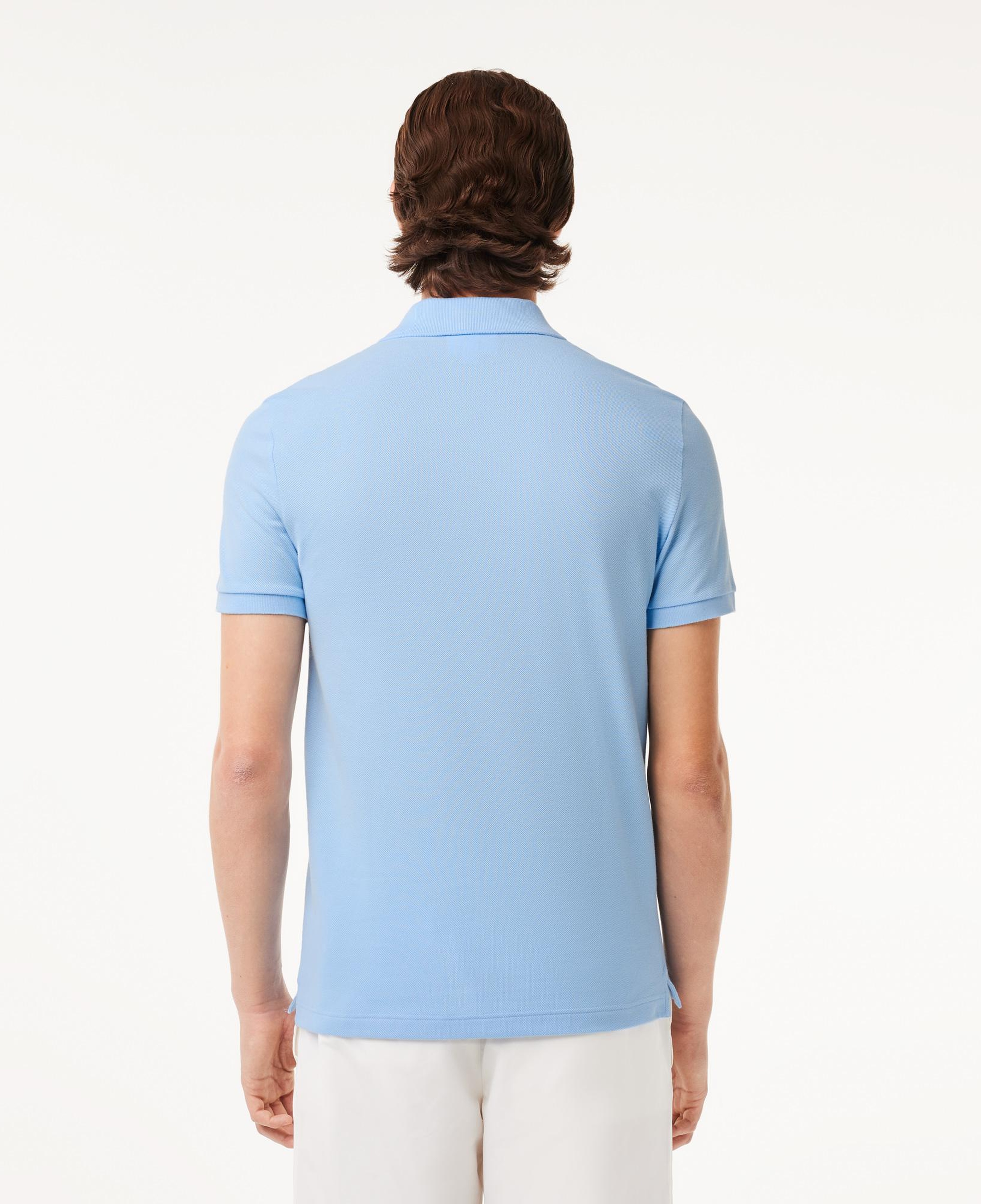 L.12.12 Erkek Slim Fit Mavi Polo