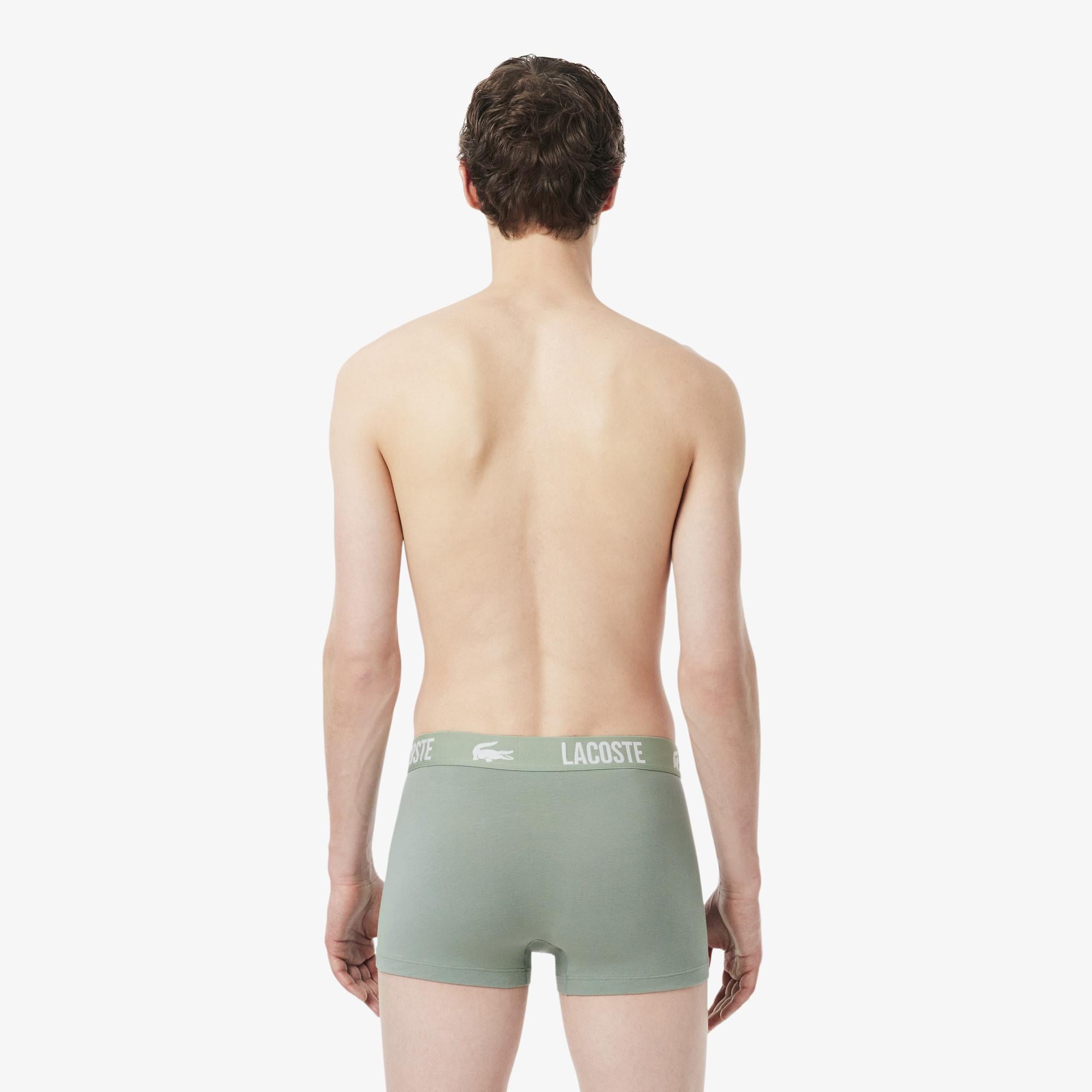 Erkek 3'lü Renkli Boxer