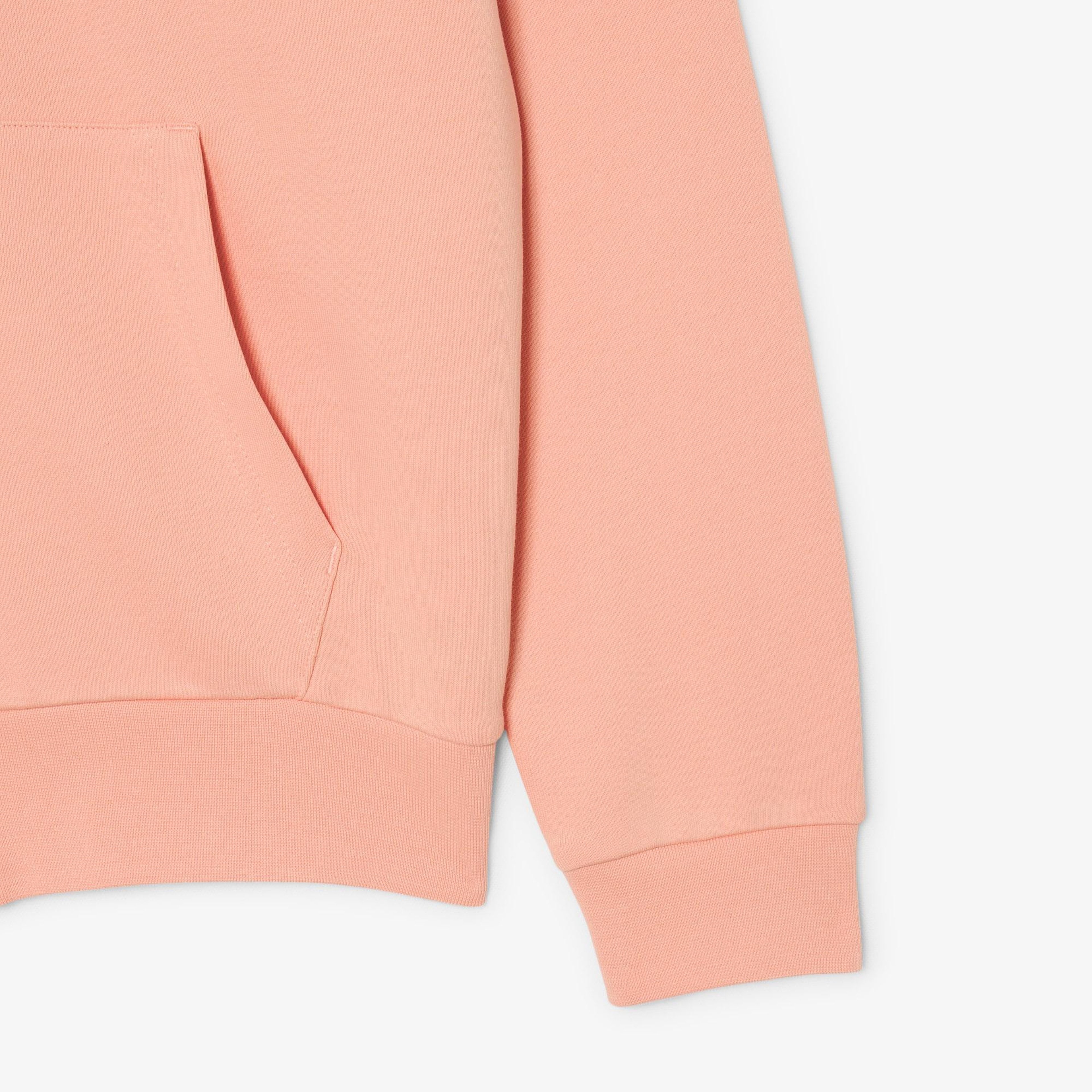 Erkek Classic Fit Kapüşonlu Pembe Sweatshirt