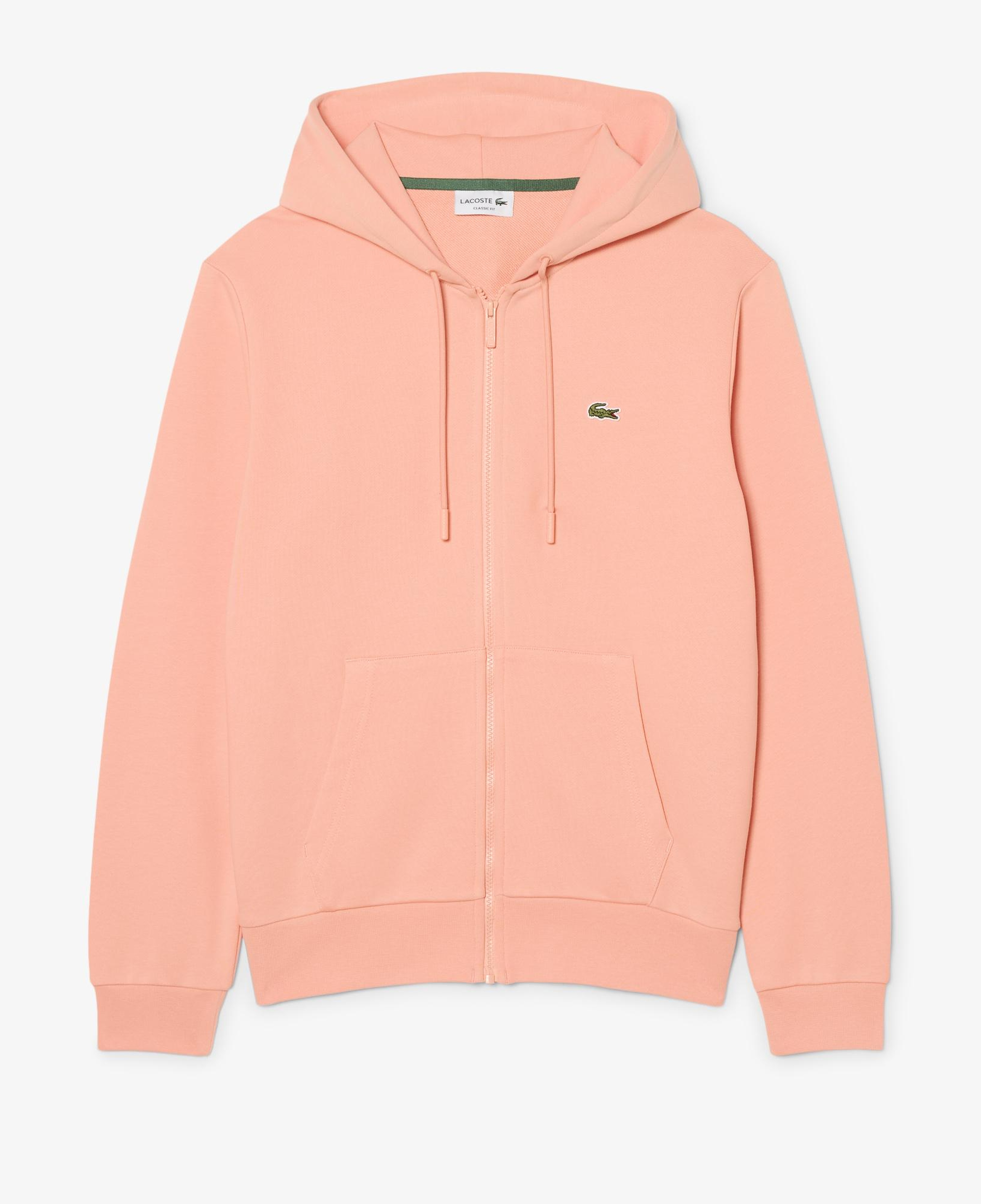 Erkek Classic Fit Kapüşonlu Pembe Sweatshirt