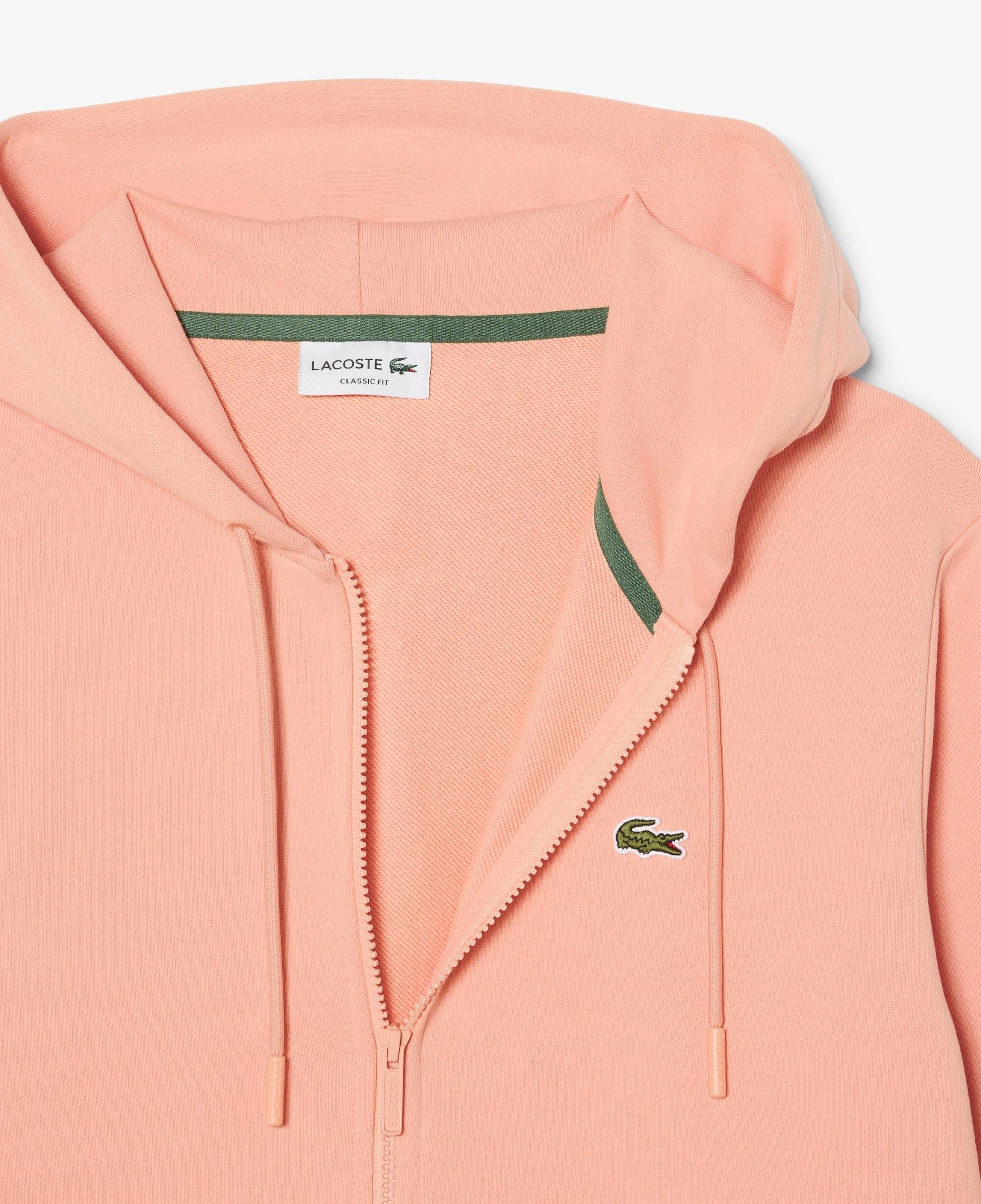 Erkek Classic Fit Kapüşonlu Pembe Sweatshirt