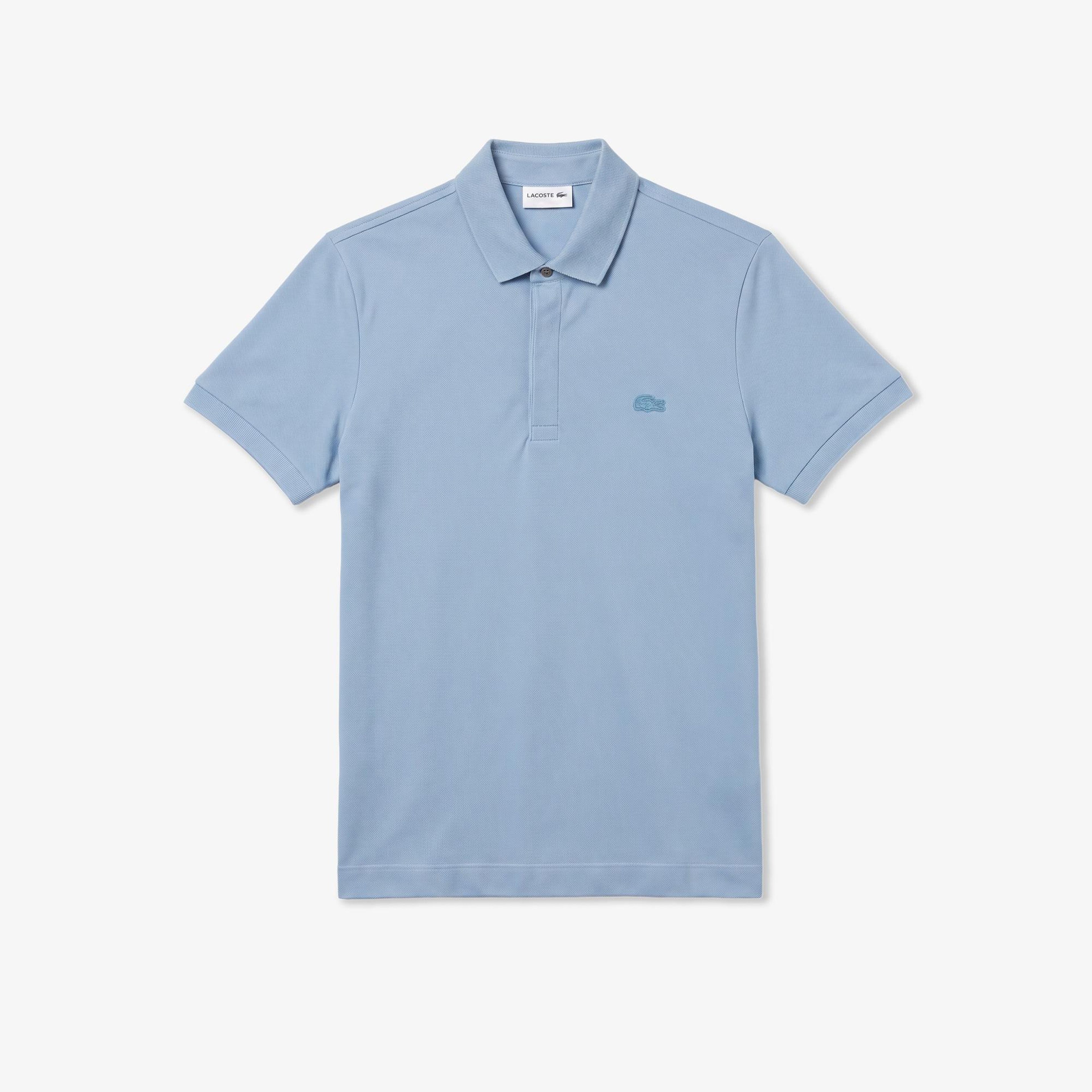 Erkek Regular Fit Mavi Paris Polo