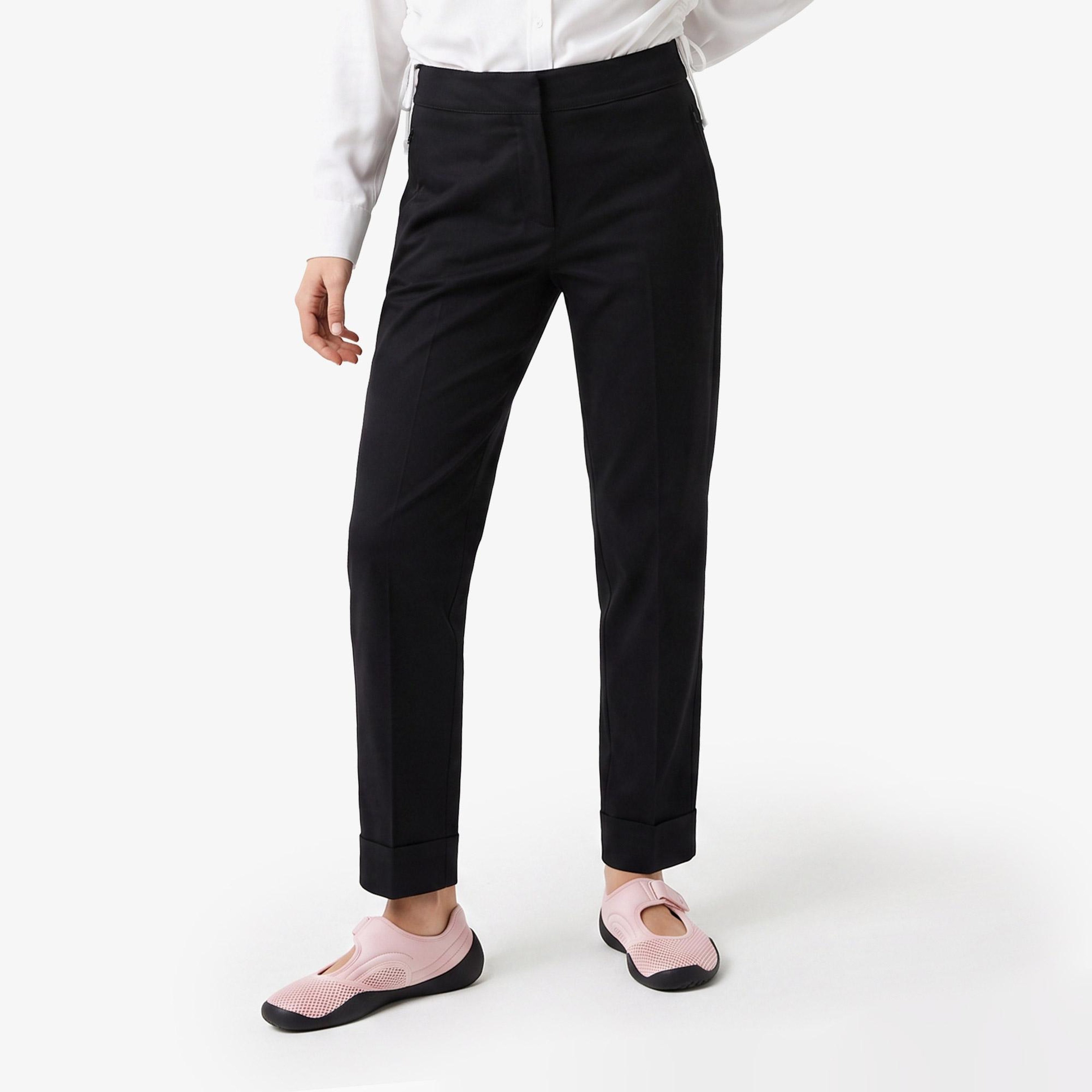 Kadın Slim Fit Siyah Pantolon