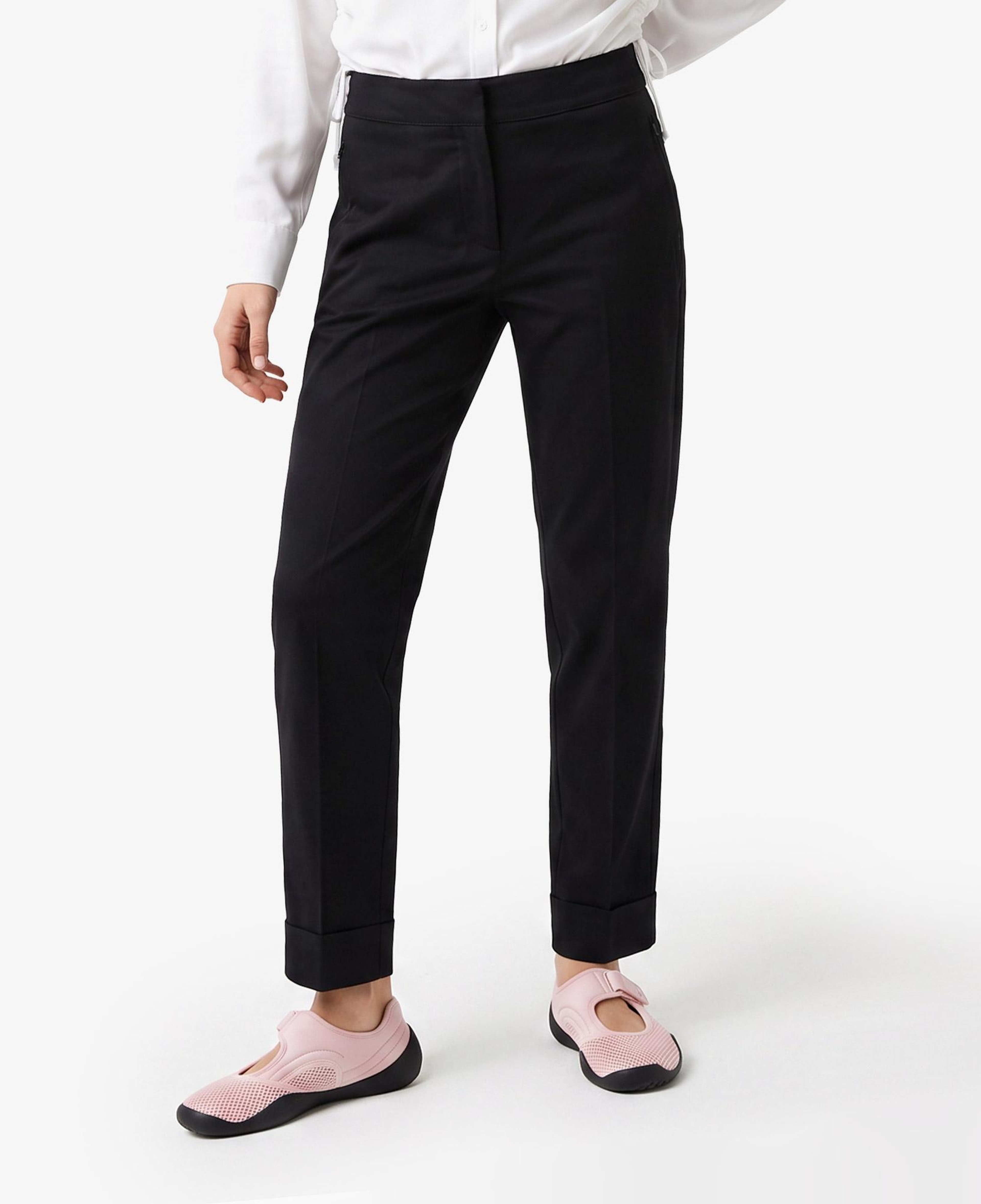 Kadın Slim Fit Siyah Pantolon