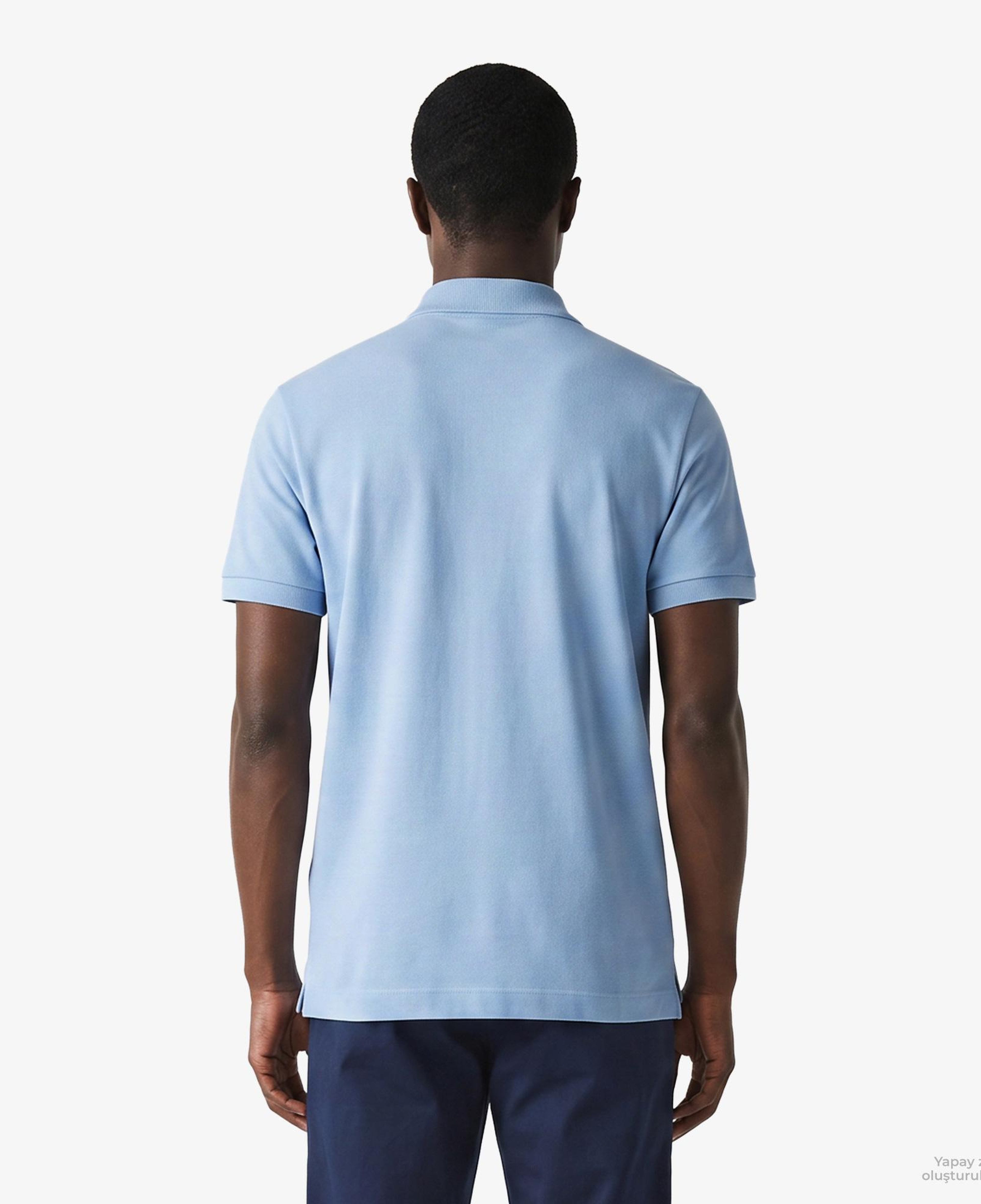 Erkek Regular Fit Mavi Paris Polo