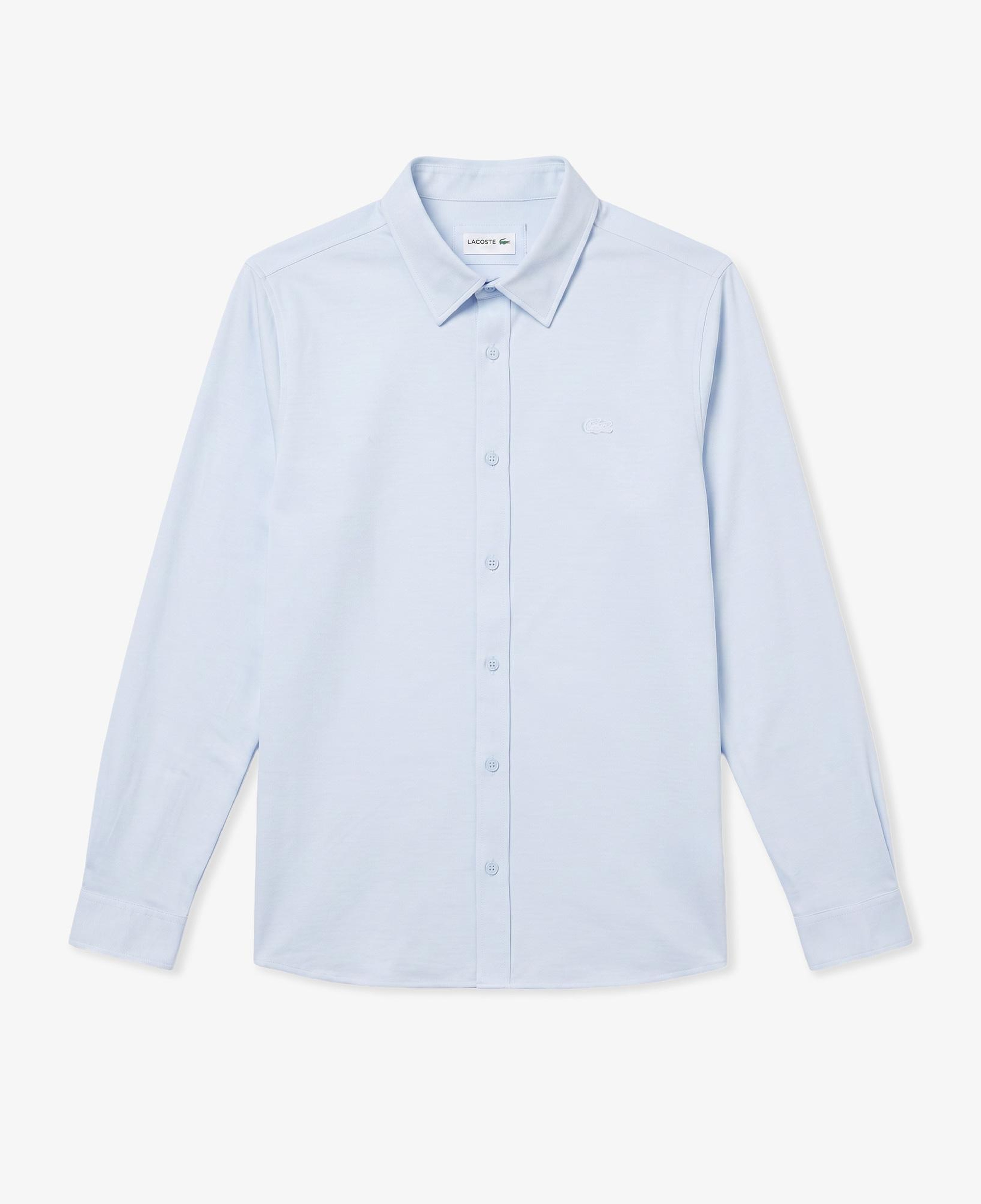 Erkek Slim Fit Açık Mavi Gömlek