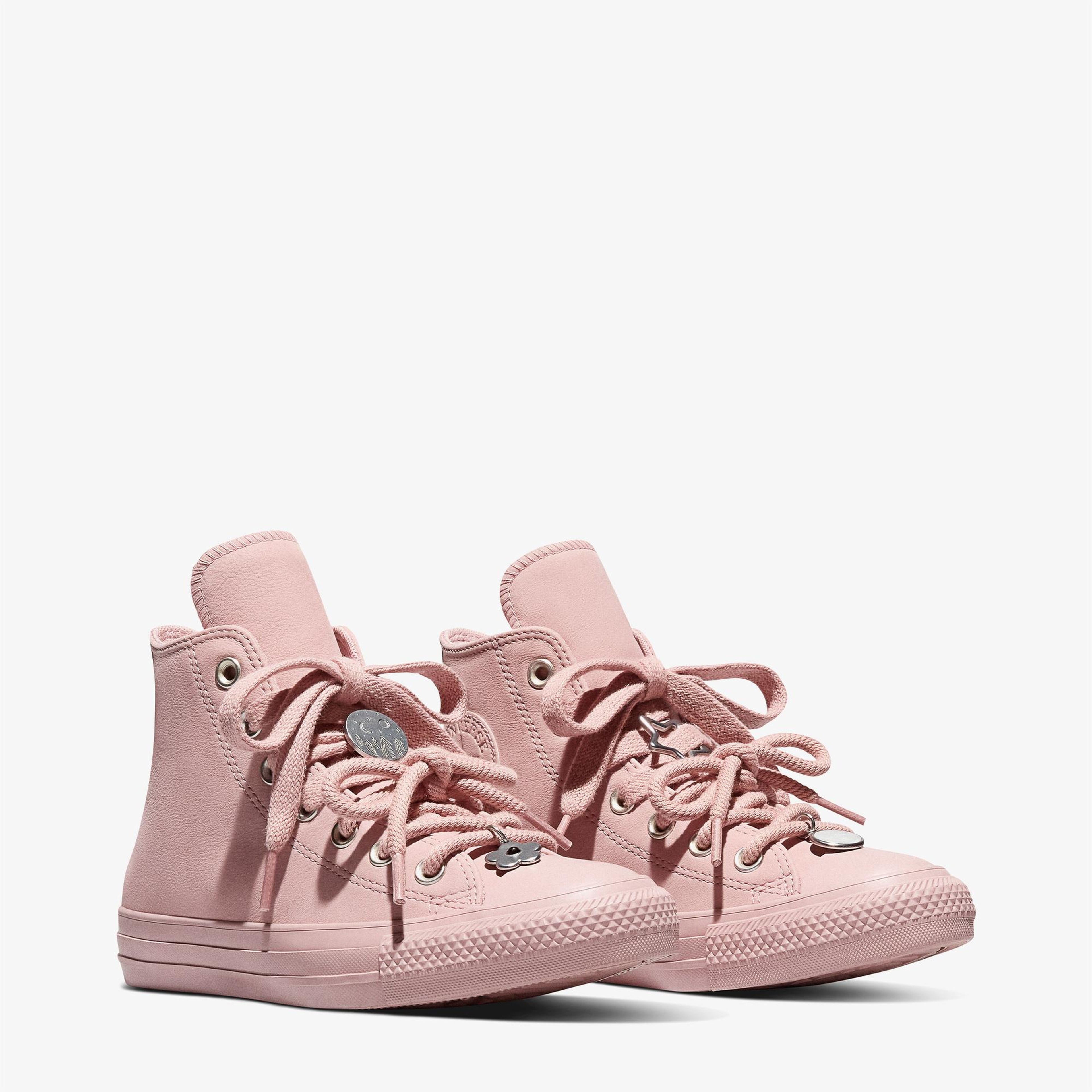 Converse Chuck Taylor All Star Unisex Nubuk  Pembe Sneaker
