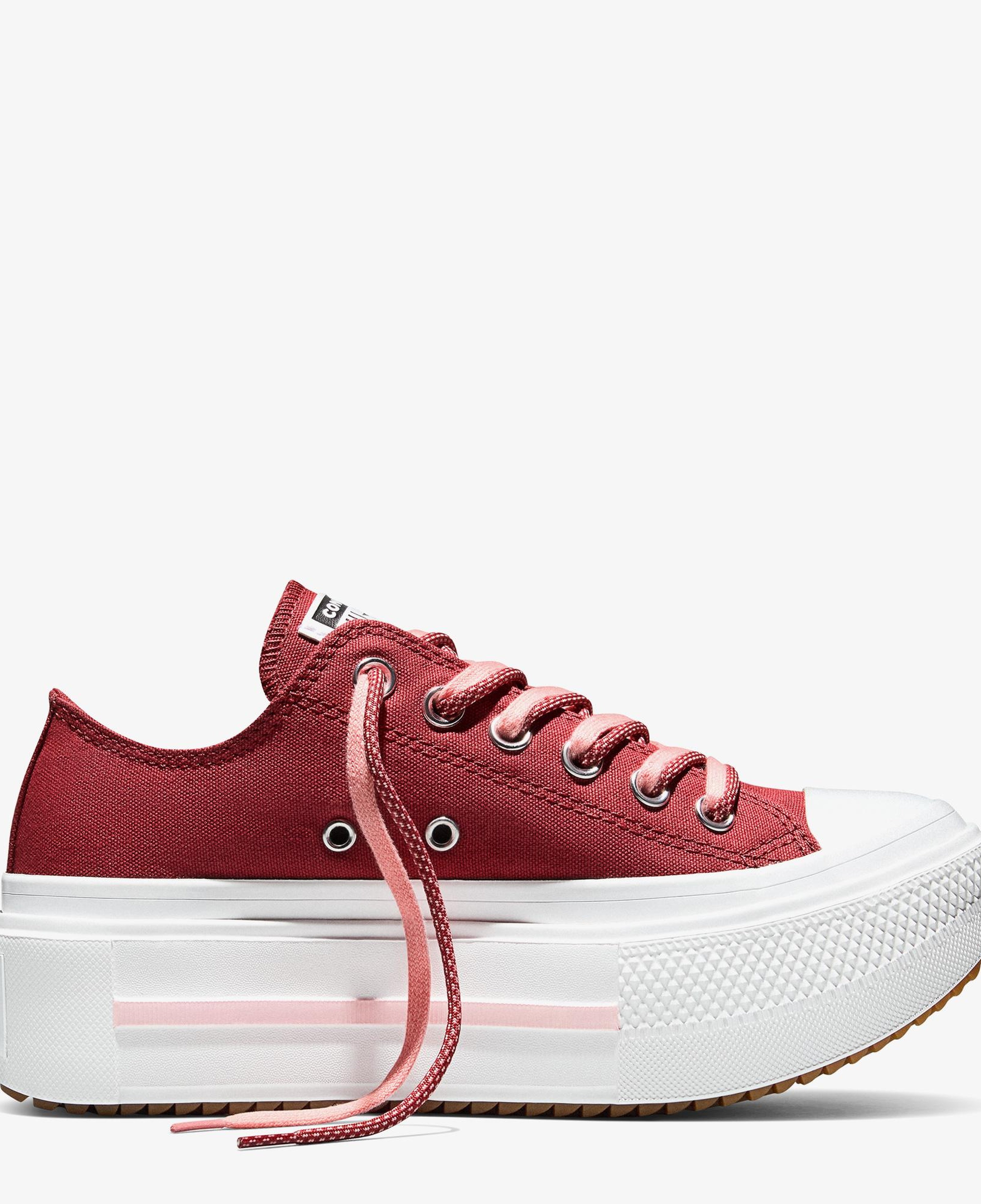 Converse Chuck Taylor All Star Double Stack Platform Pembe Sneaker