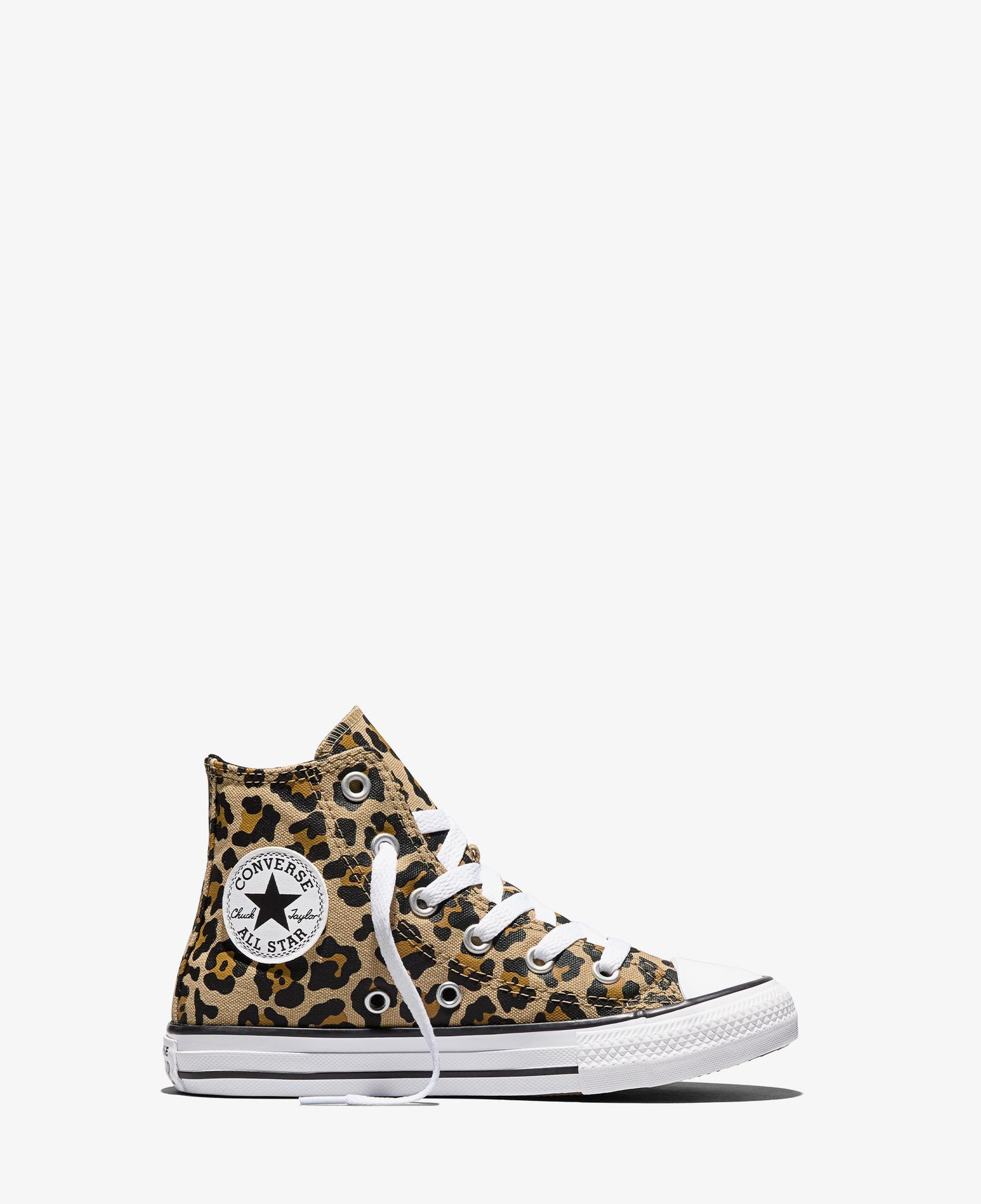 Converse Chuck Taylor All Star Unisex Desenli Kahverengi Sneaker