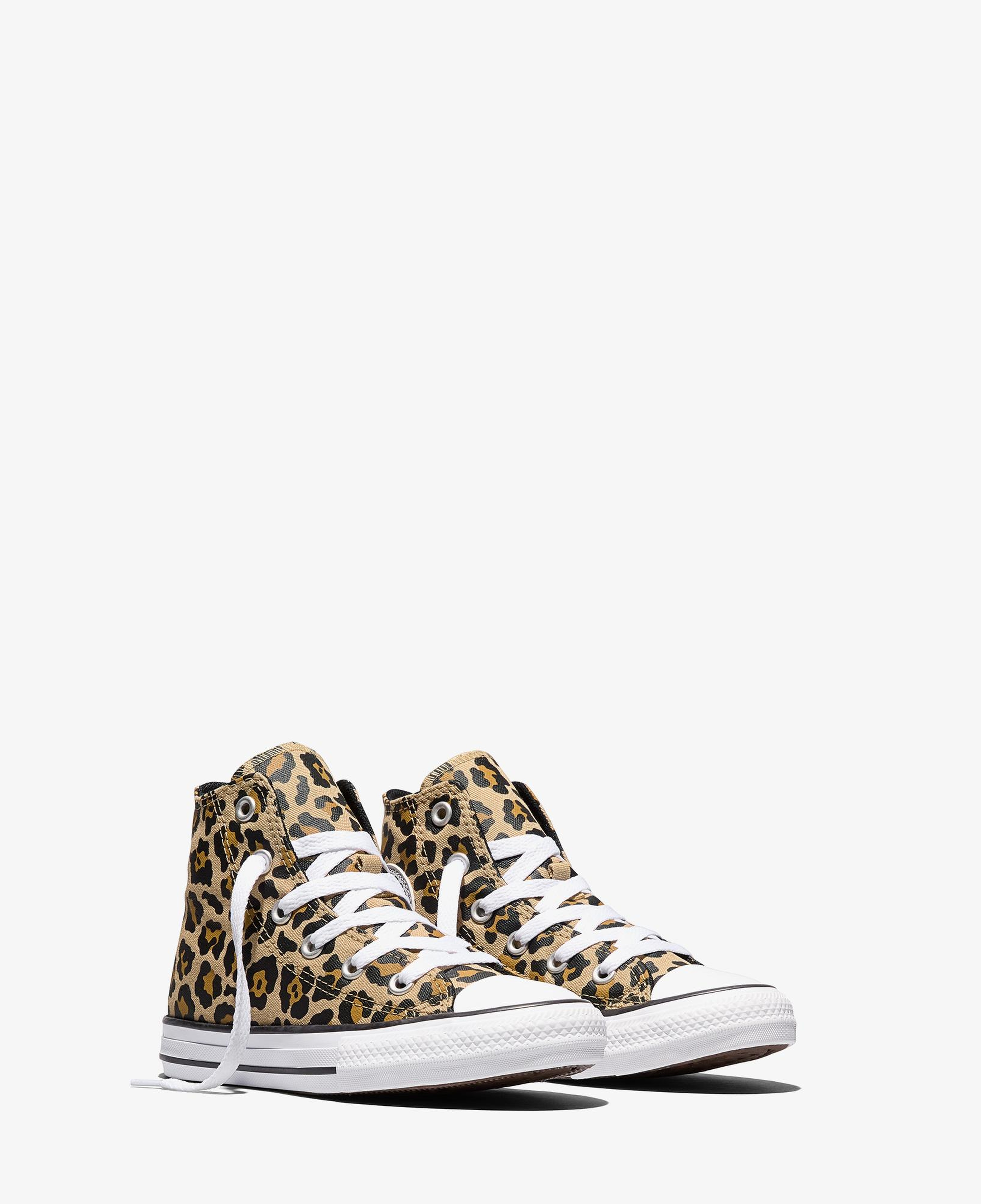Converse Chuck Taylor All Star Unisex Desenli Kahverengi Sneaker