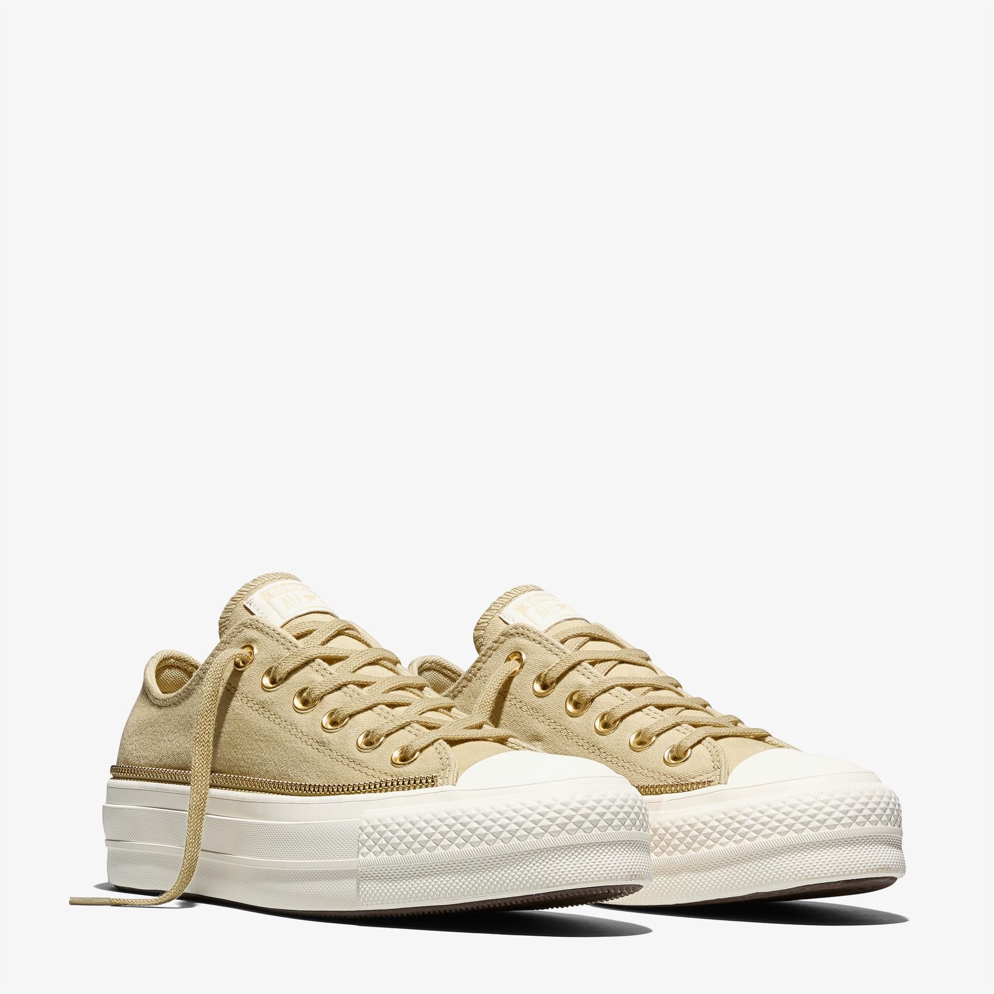Converse Chuck Taylor All Star Platform Lift Sarı Sneaker