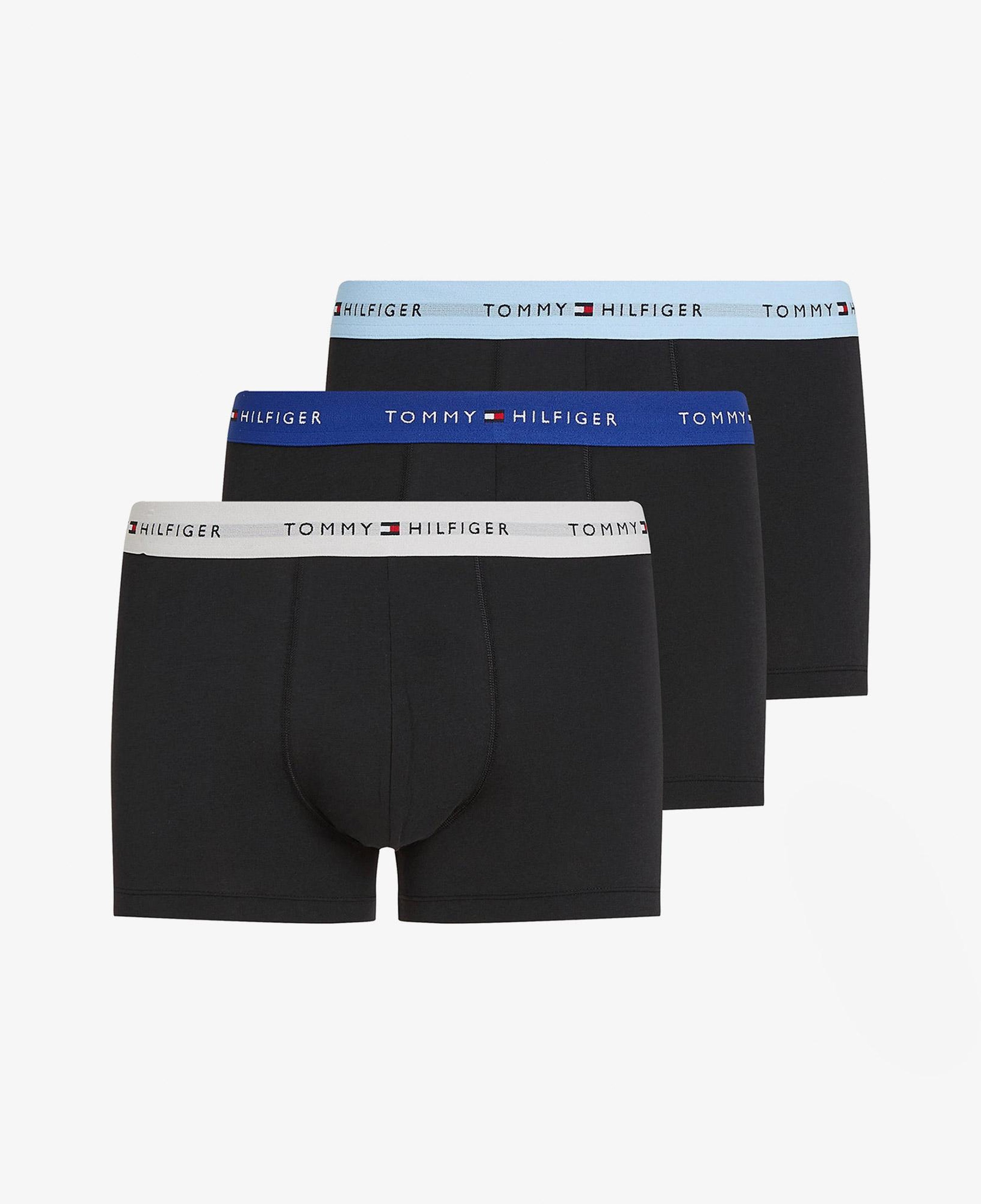 Calvin Klein Low Rise Erkek Yeşil/Gri/Siyah 3'lü Boxer