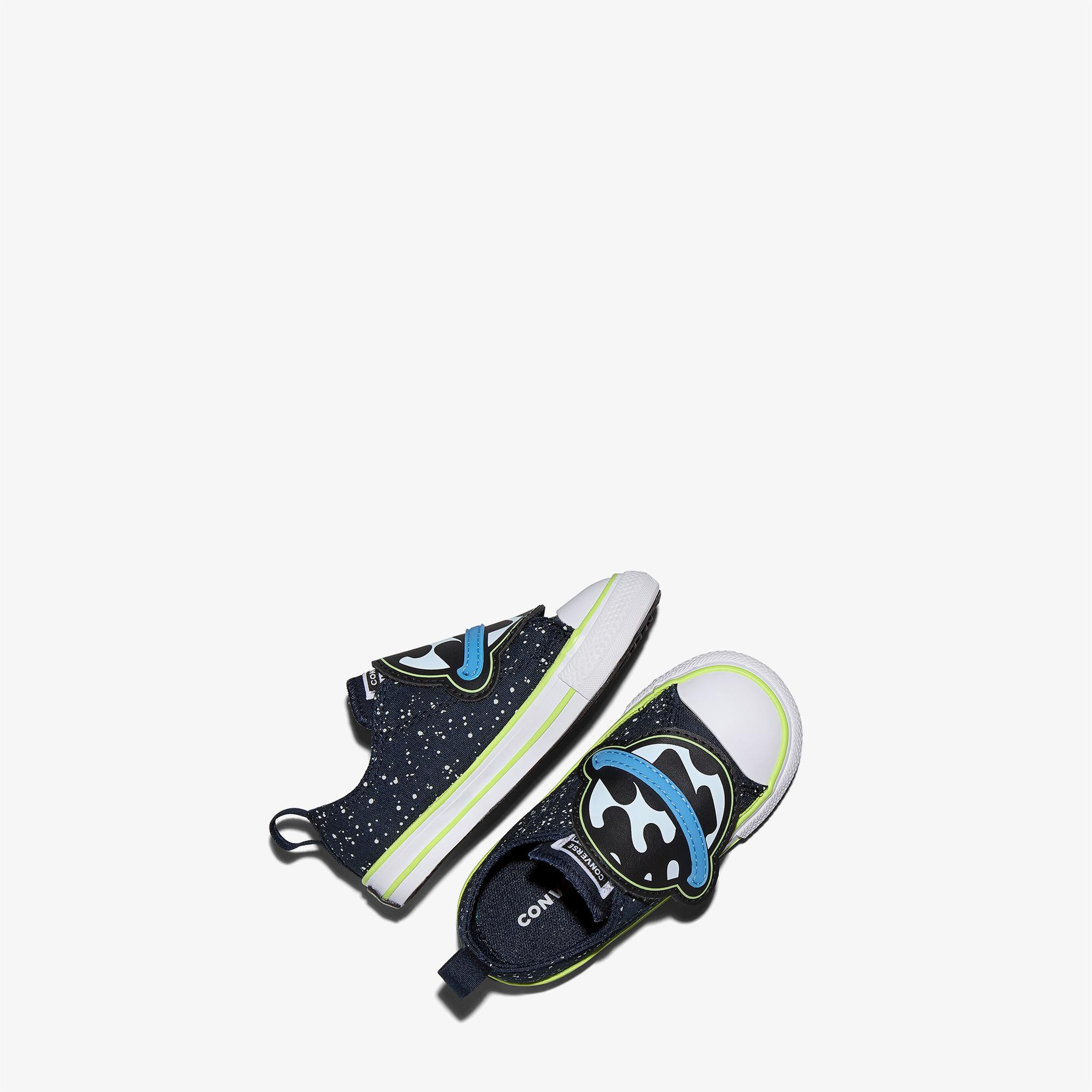 Converse Chuck Taylor All Star Çocuk Easy-On Baskılı Lacivert Sneaker