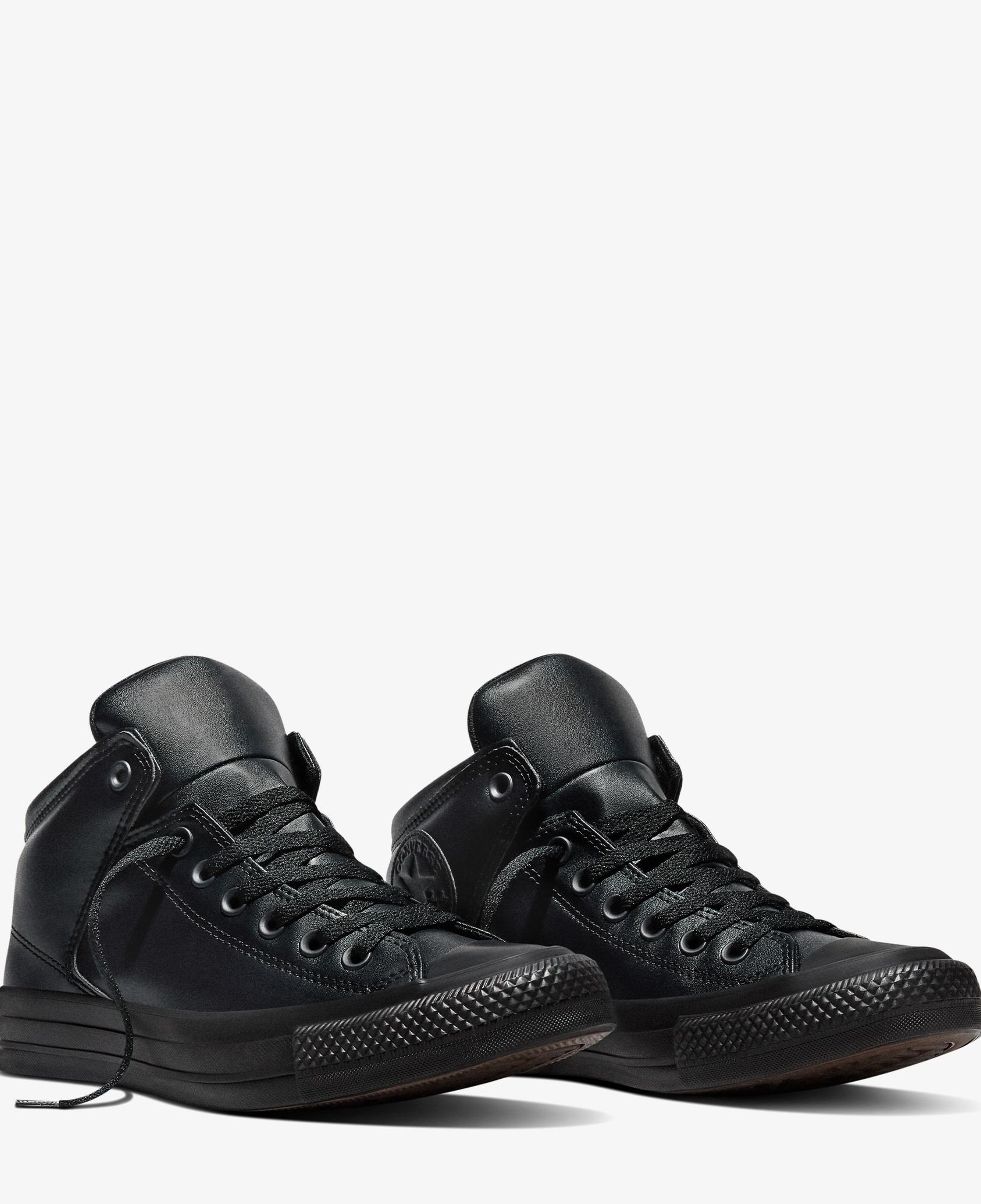 Converse Chuck Taylor All Star High Street Deri Siyah Sneaker