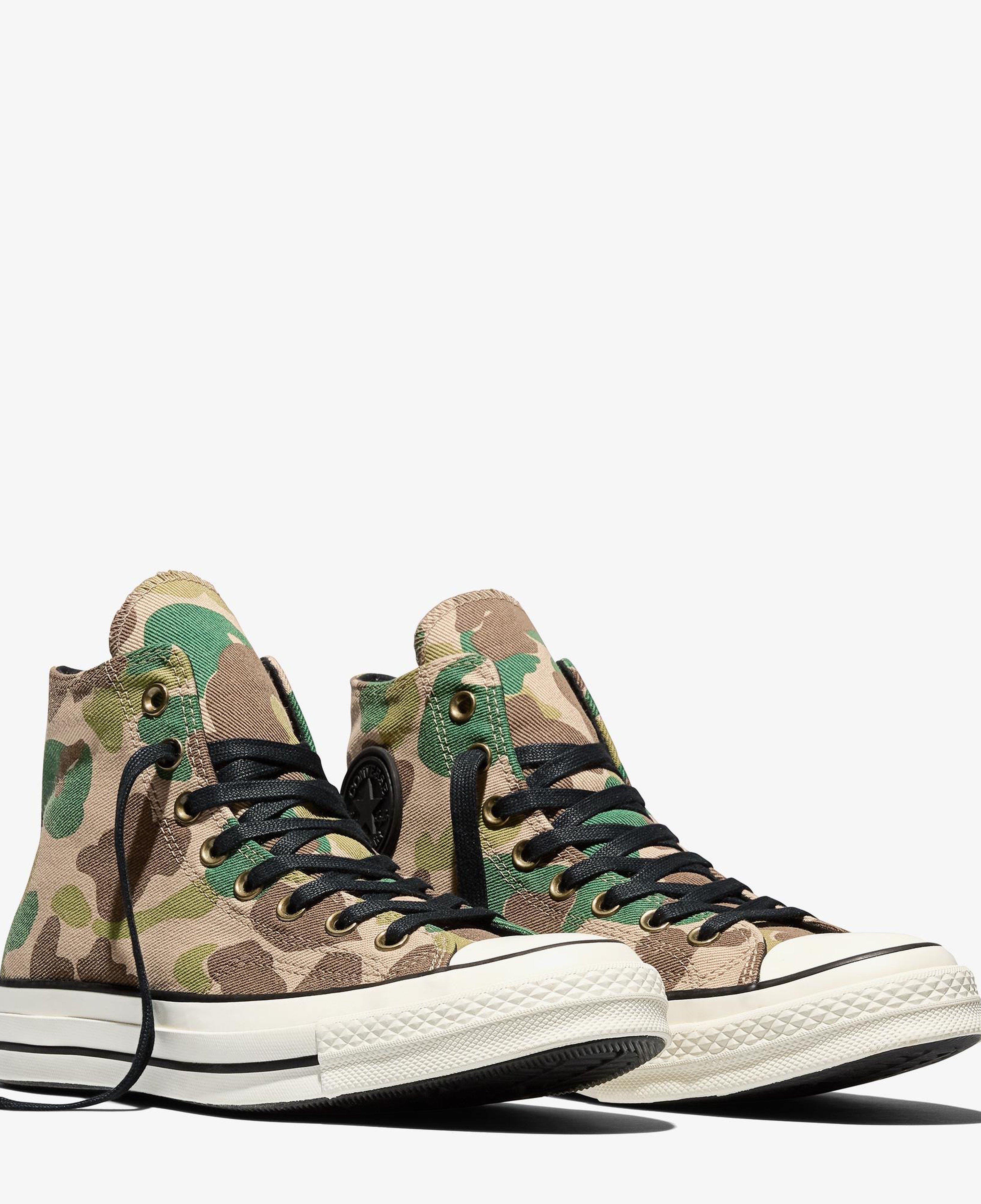 Converse Chuck 70 Unisex Desenli Yeşil Sneaker