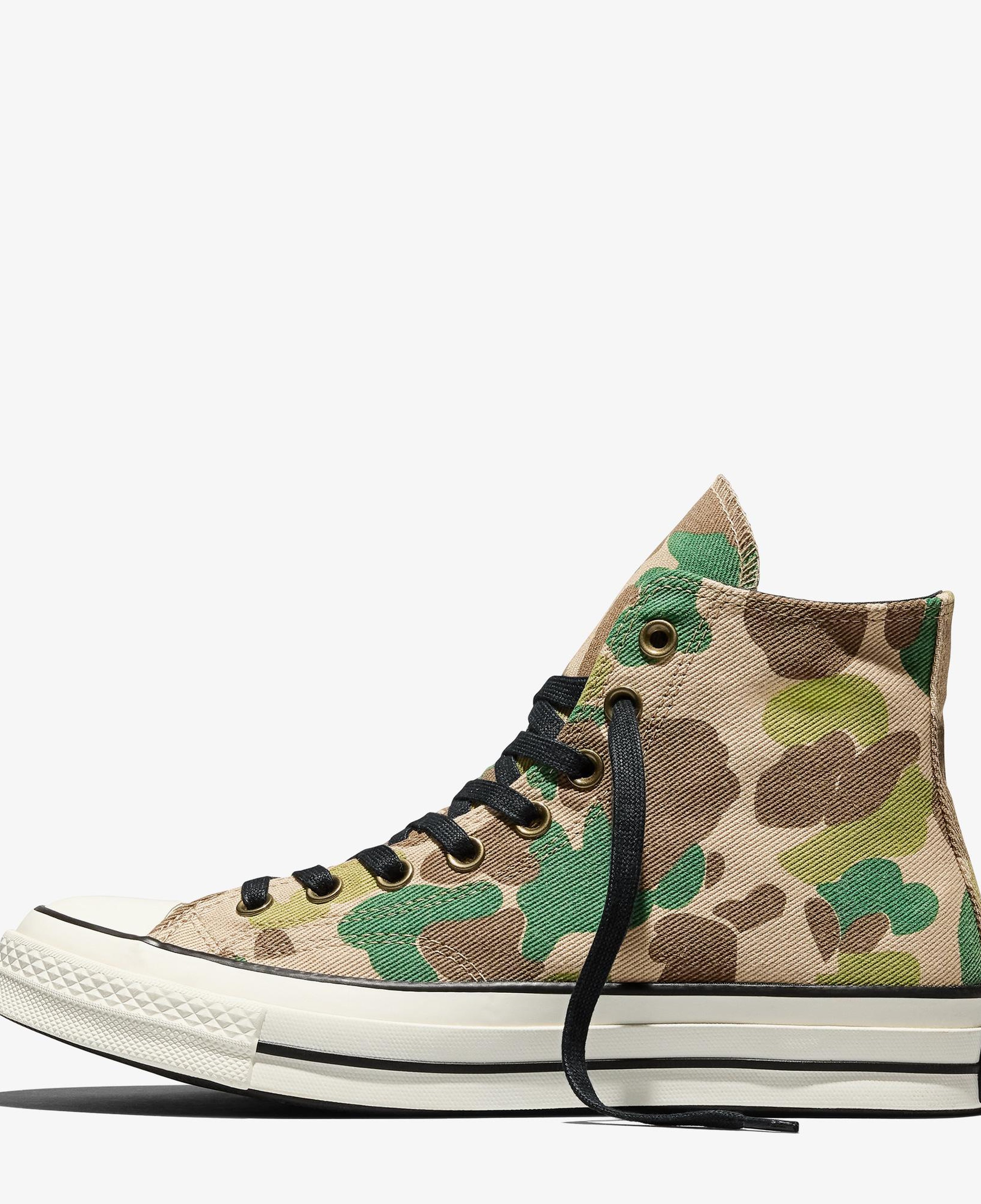 Converse Chuck 70 Unisex Desenli Yeşil Sneaker