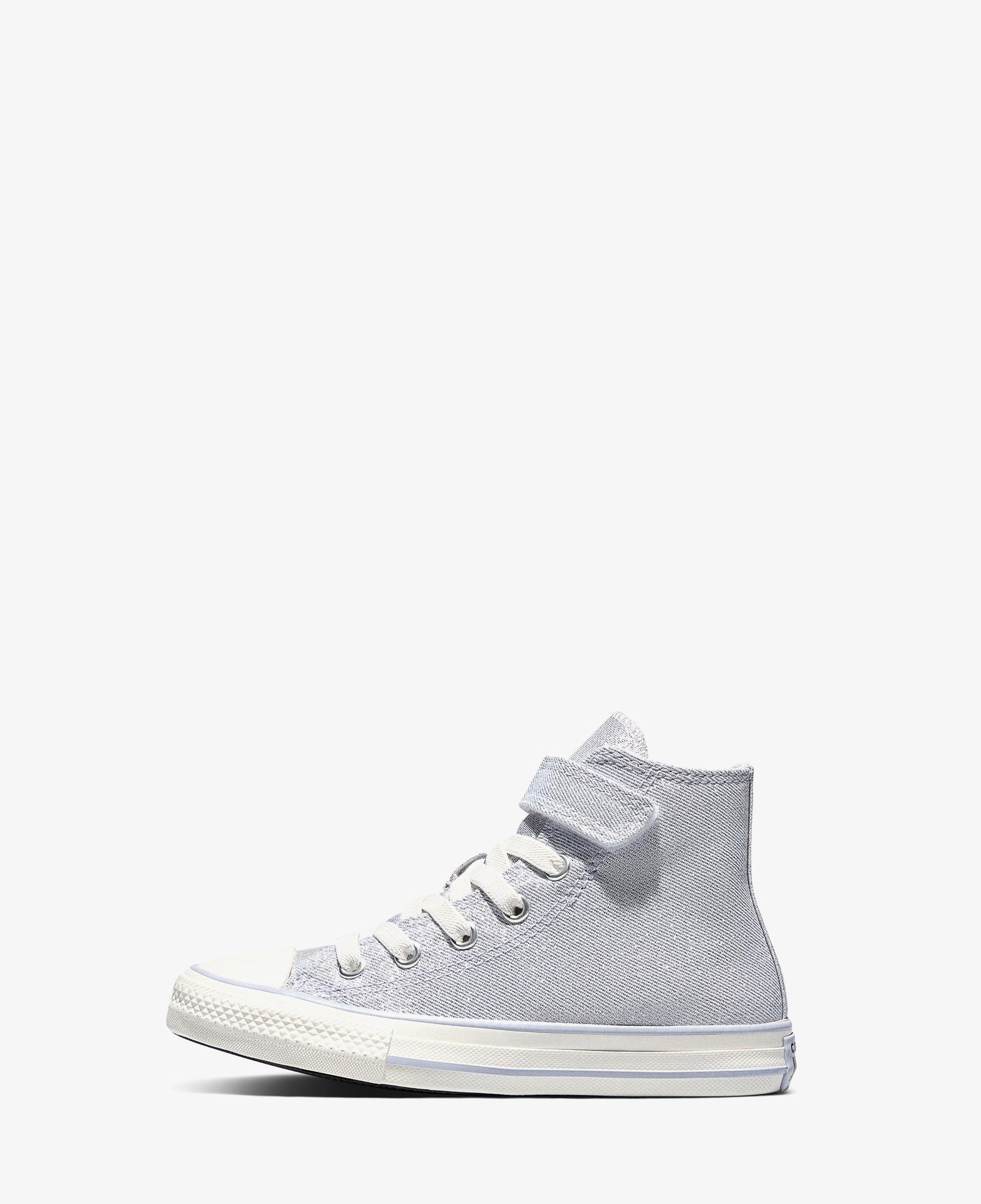 Converse Chuck Taylor All Star Çocuk Easy-On Simli Lila Sneaker