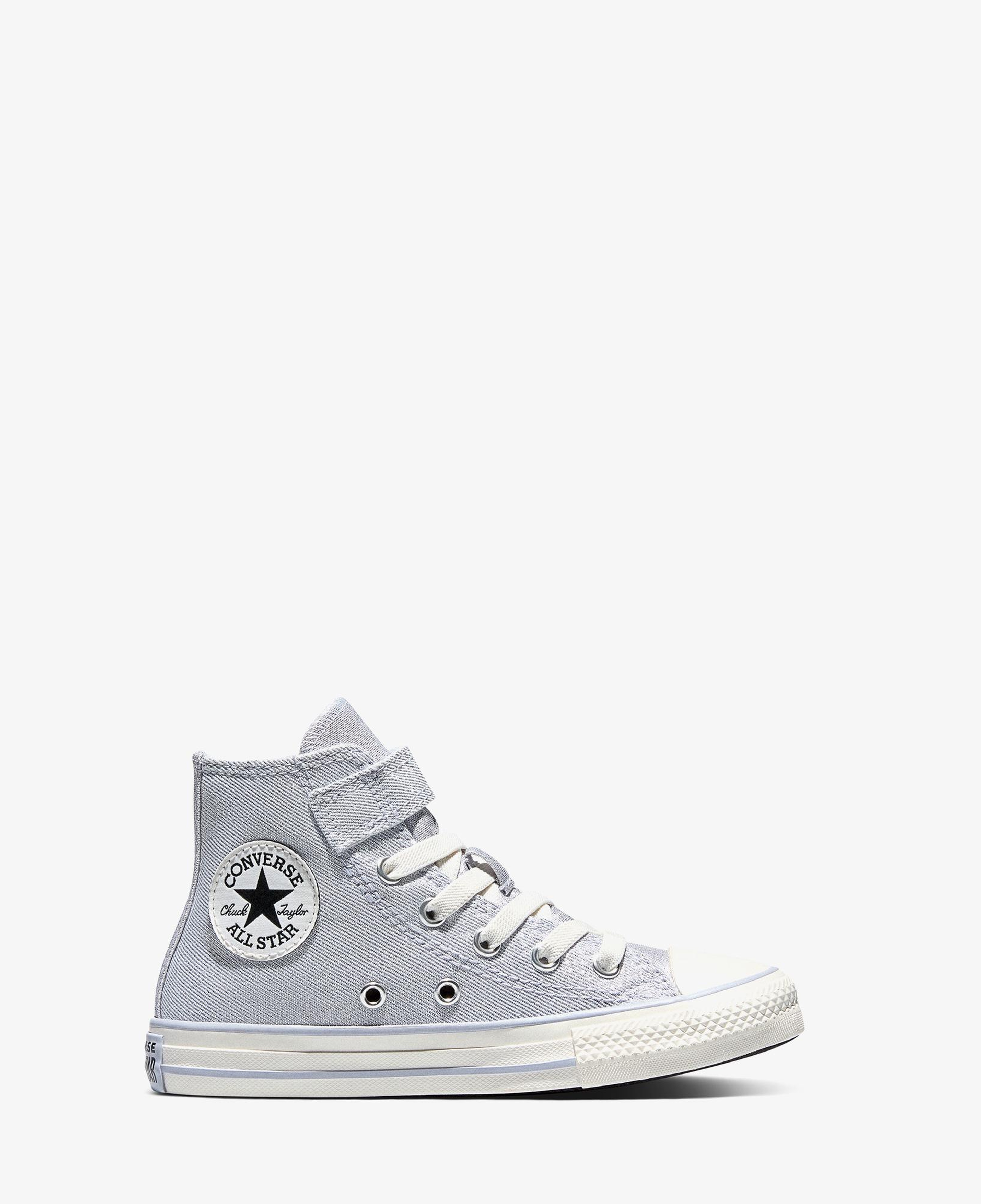 Converse Chuck Taylor All Star Çocuk Easy-On Simli Lila Sneaker