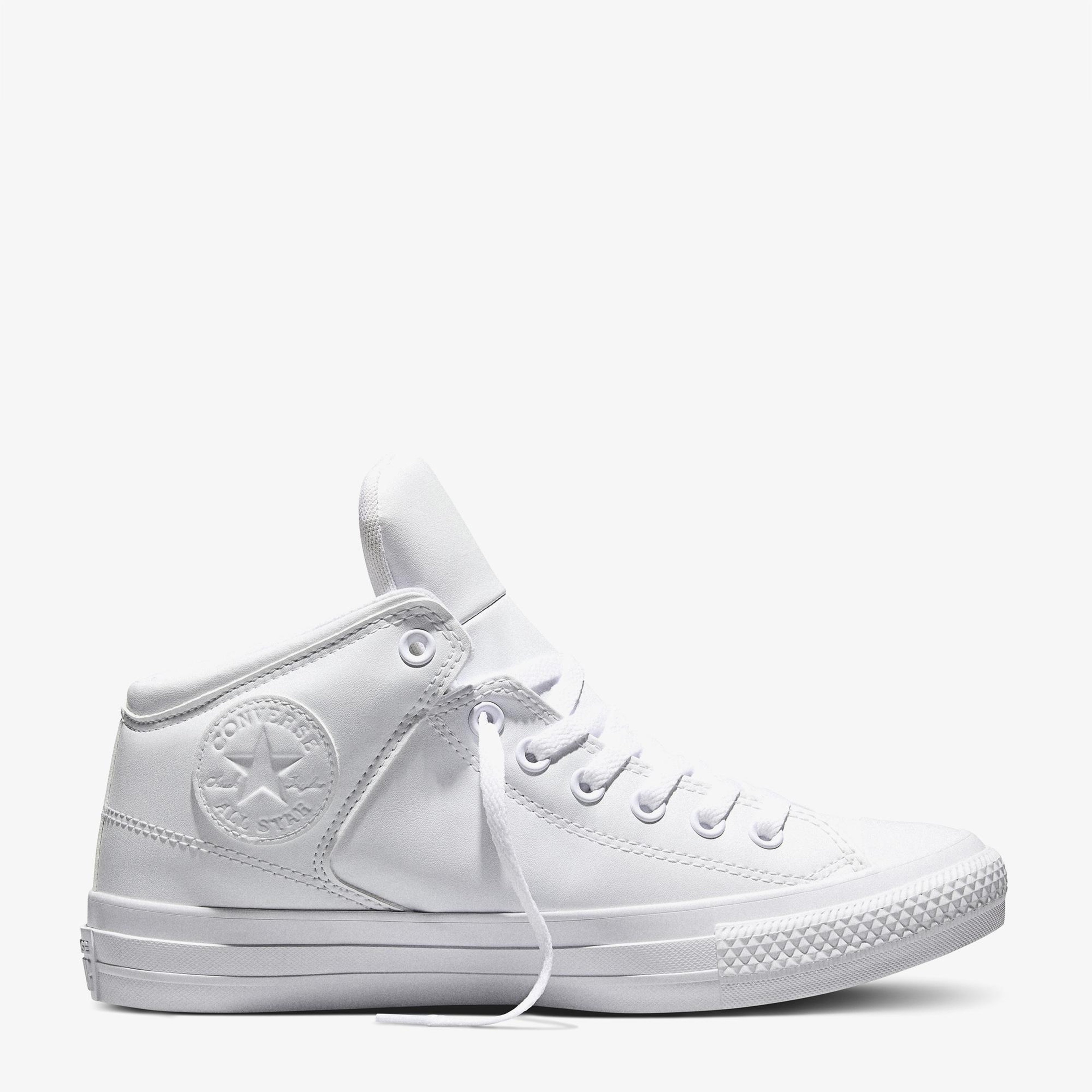 Converse Chuck Taylor All Star High Street Deri Beyaz Sneaker