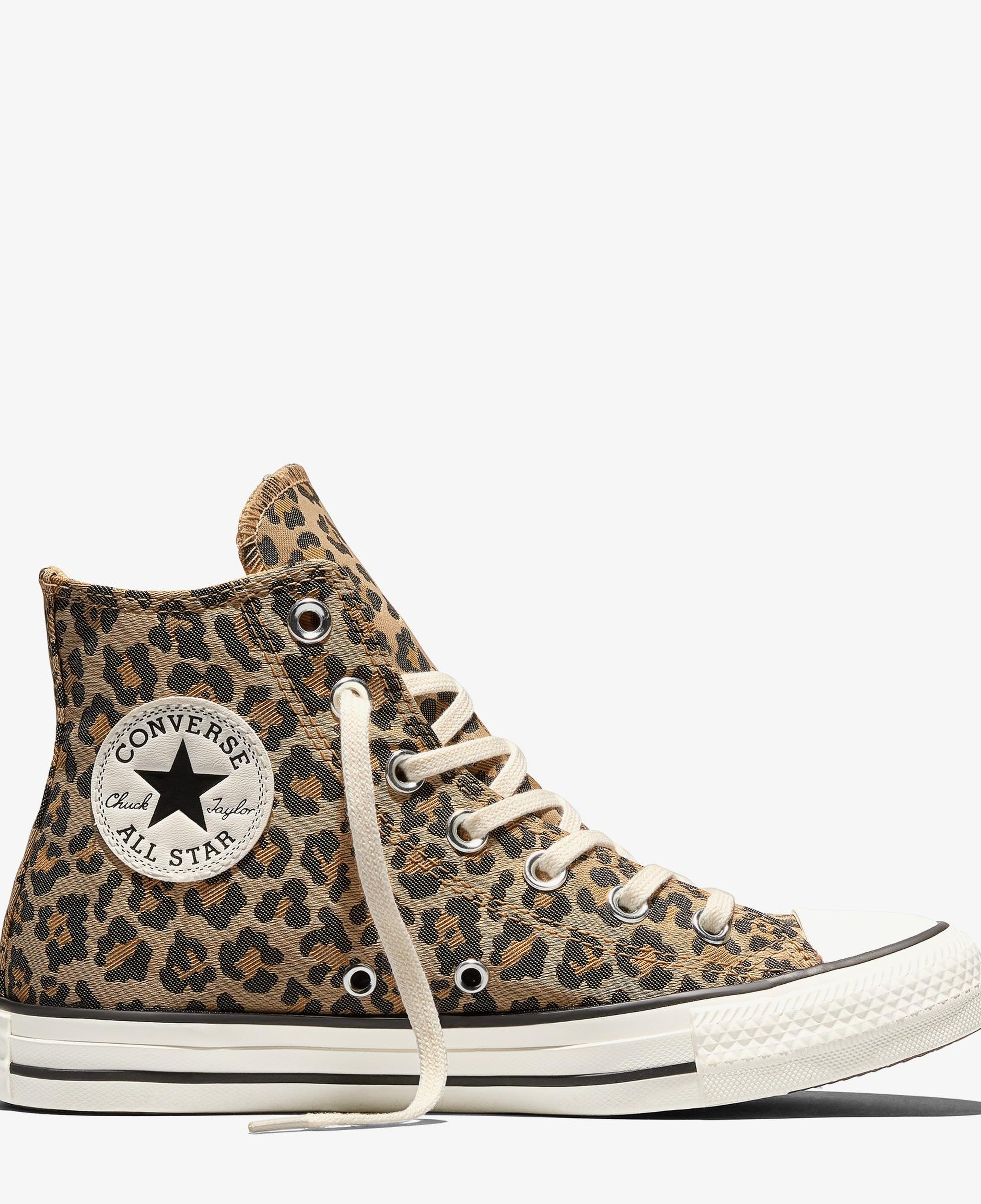 Converse Chuck Taylor All Star Unisex Desenli Kahverengi Sneaker