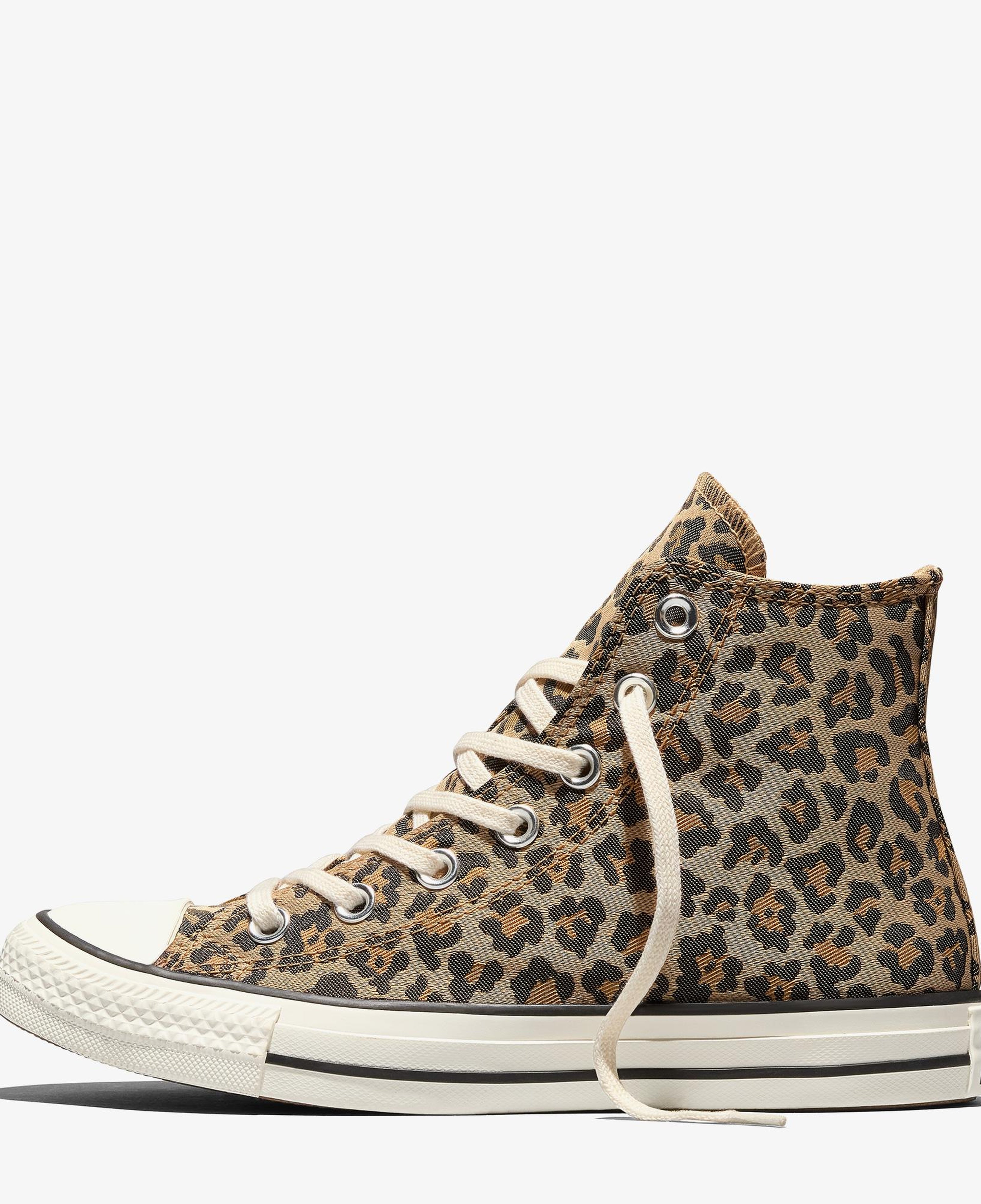 Converse Chuck Taylor All Star Unisex Desenli Kahverengi Sneaker