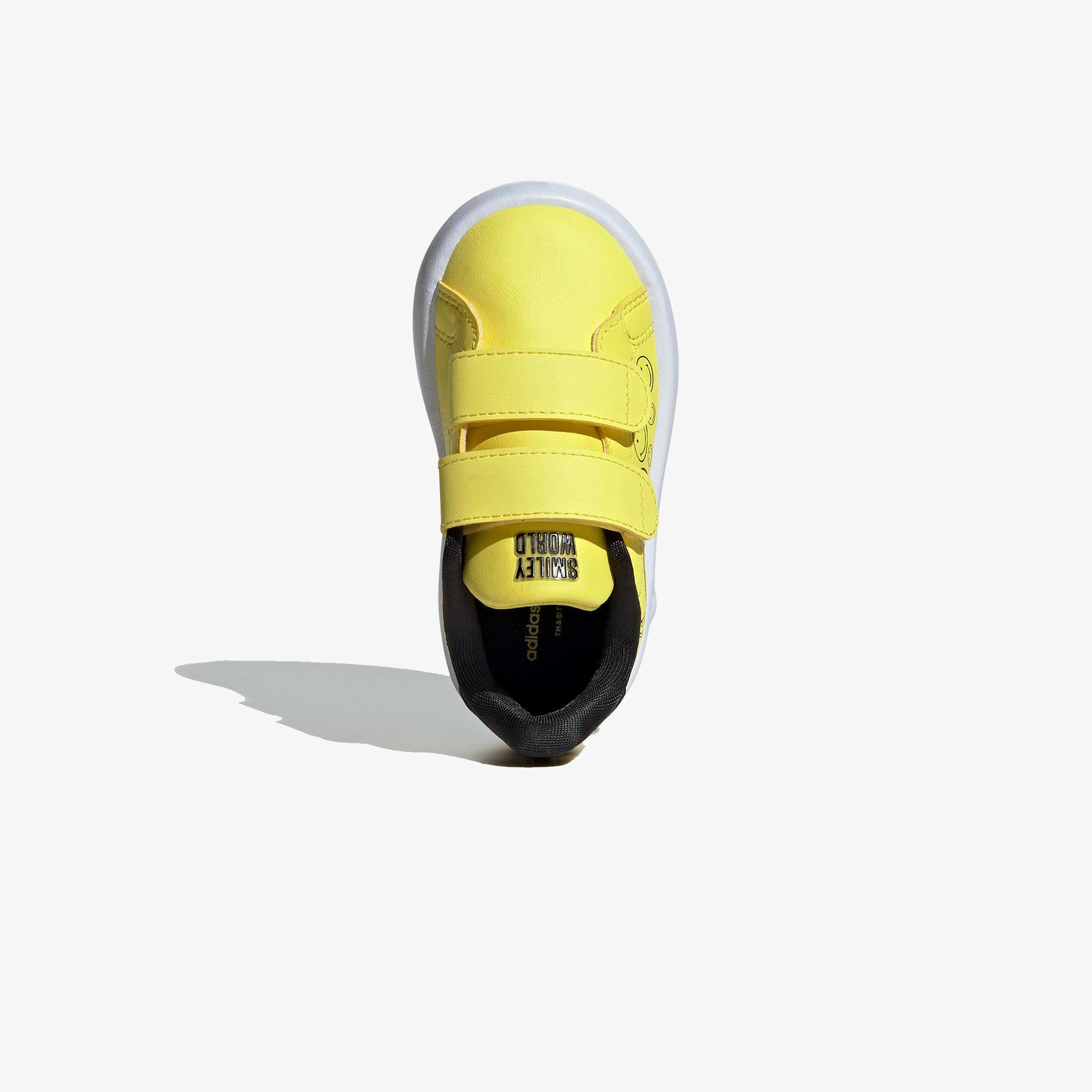 adidas Smiley Advantage Çocuk Sarı Spor Ayakkabı