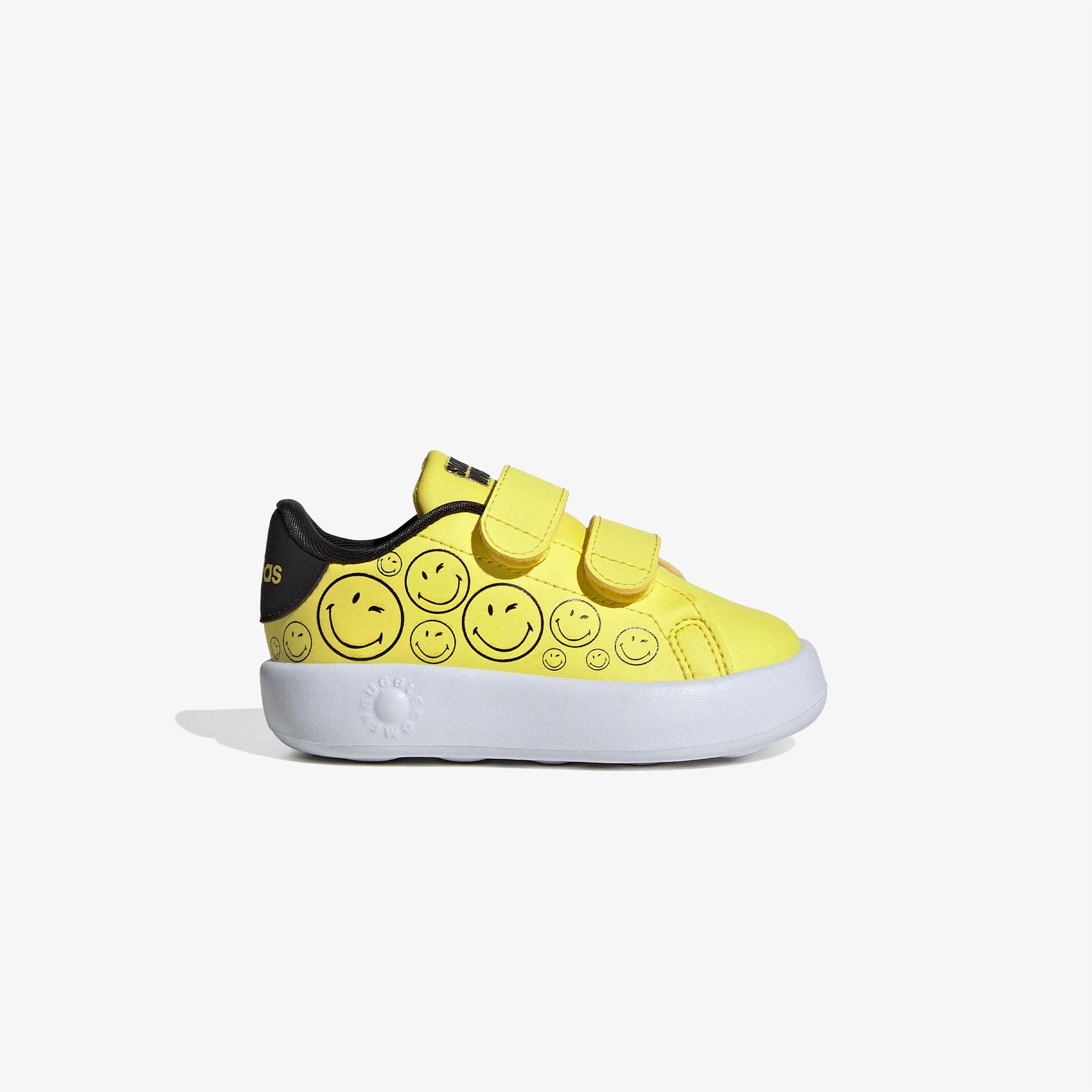adidas Smiley Advantage Çocuk Sarı Spor Ayakkabı