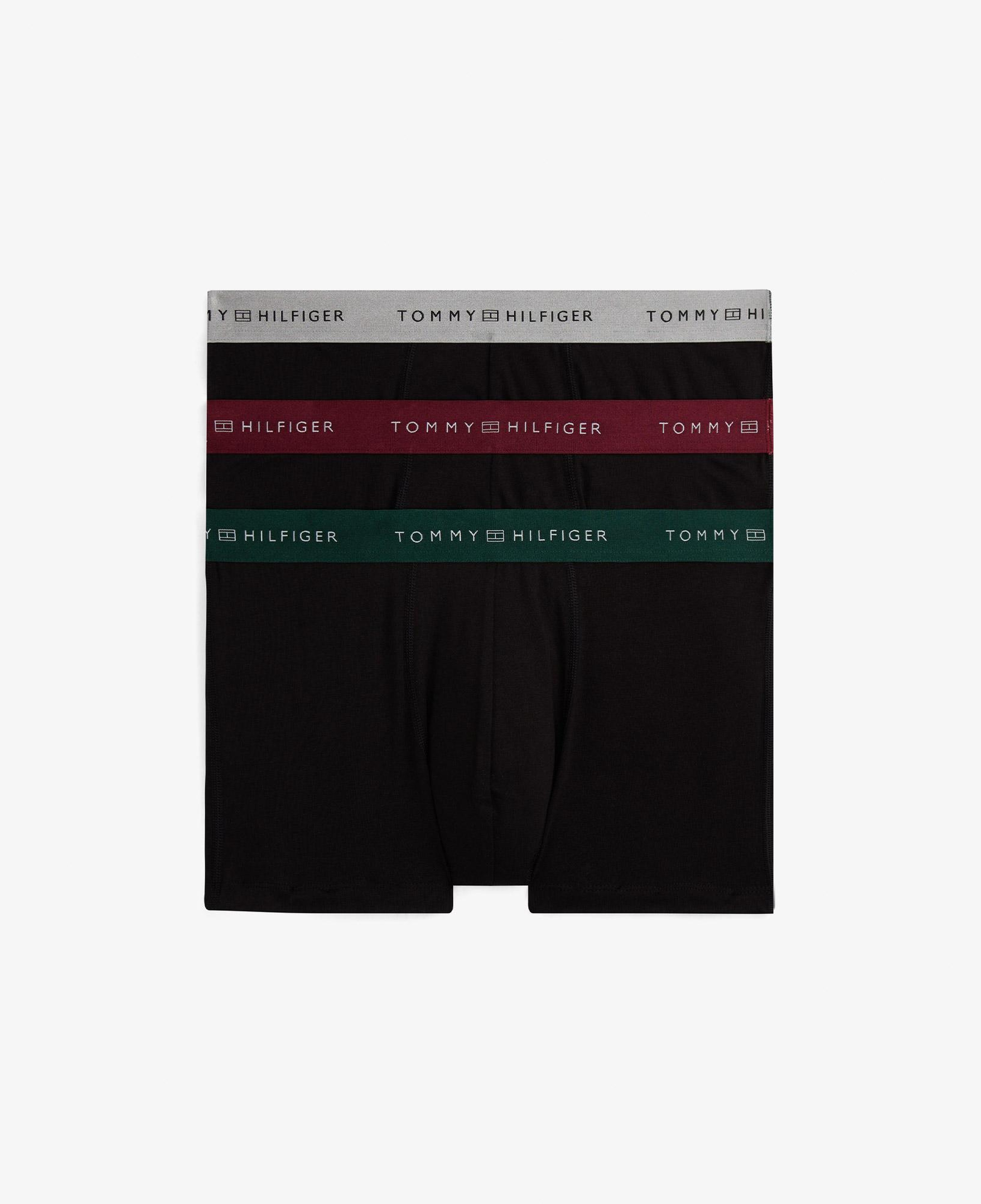 Tommy Hilfiger Trunk Metallic Erkek Bej 3'lü Boxer